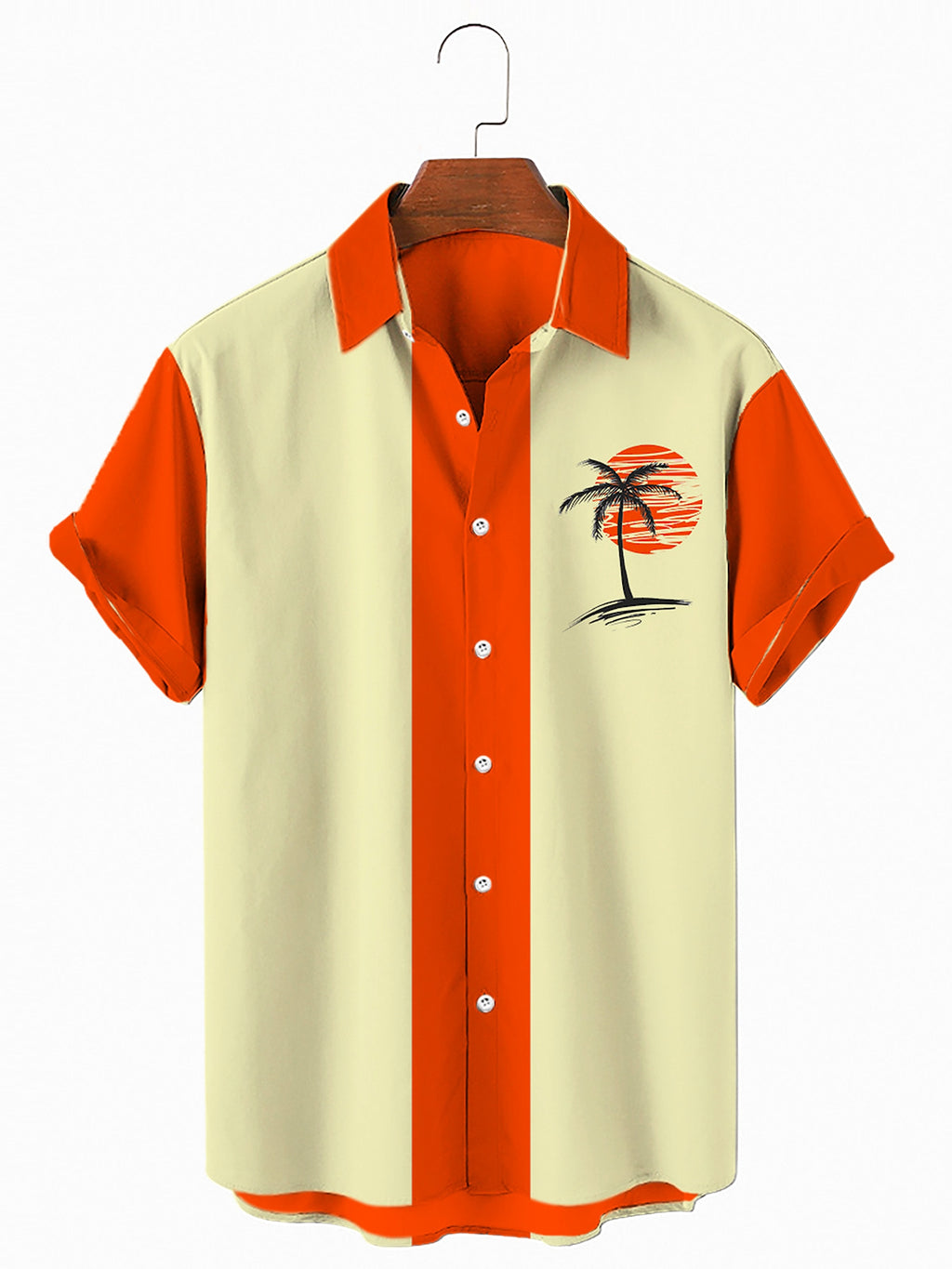 Men's Miami Vice Hawaiian DressShirt - enhanced image 14