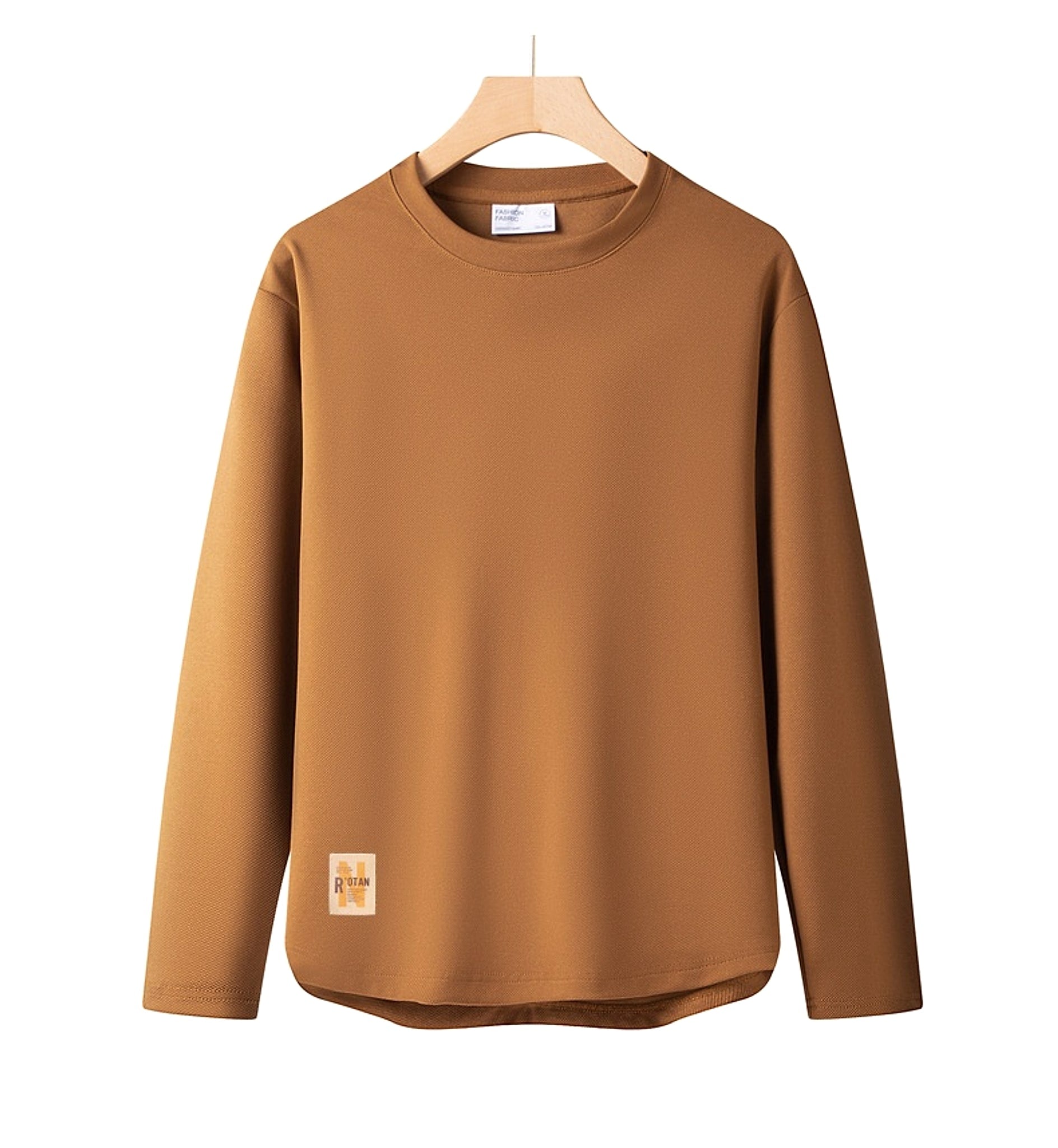 Men's Round Neck Air Layer Sweaters Menswear Youth Fashion Casual All-matching Hoodie - enhanced image 14