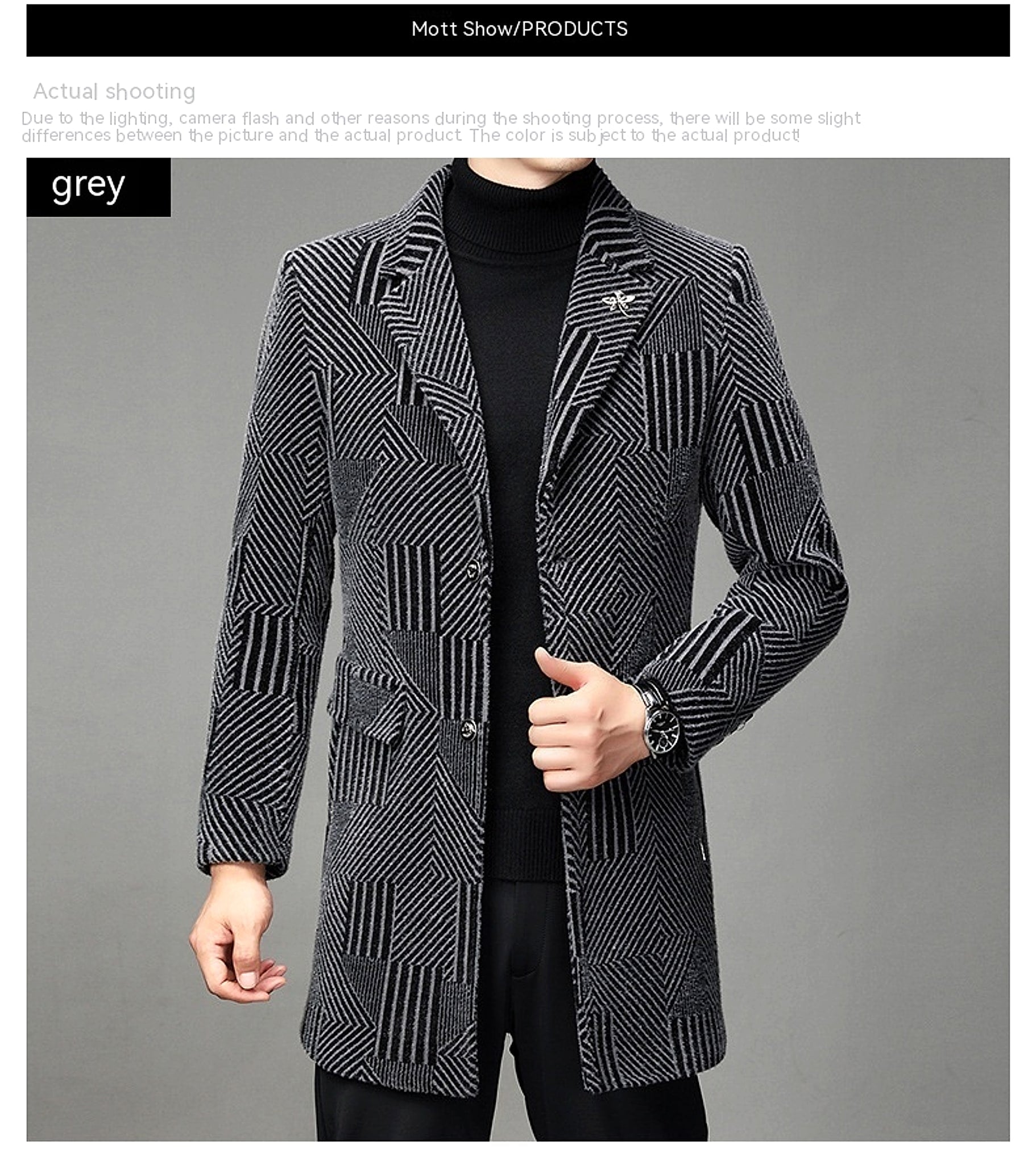 StormGuard™ – Men’s Autumn & Winter Windbreaker Coat - enhanced image 14