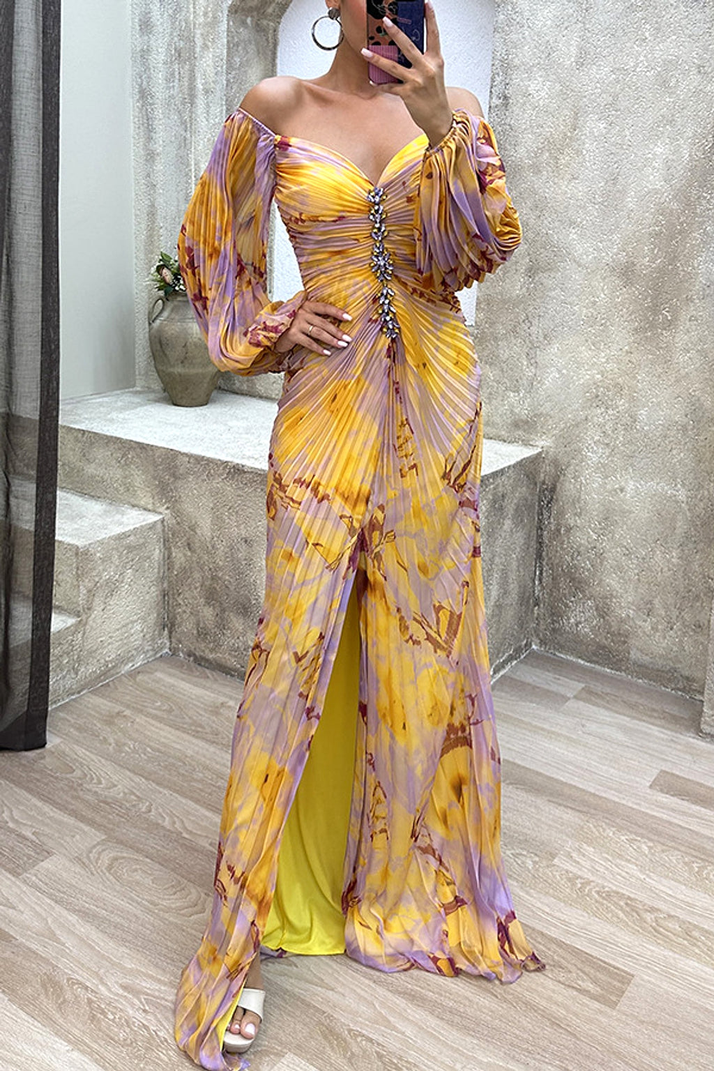 New Party Pleated Loose Casual Women's Clothing Dress - enhanced image 14