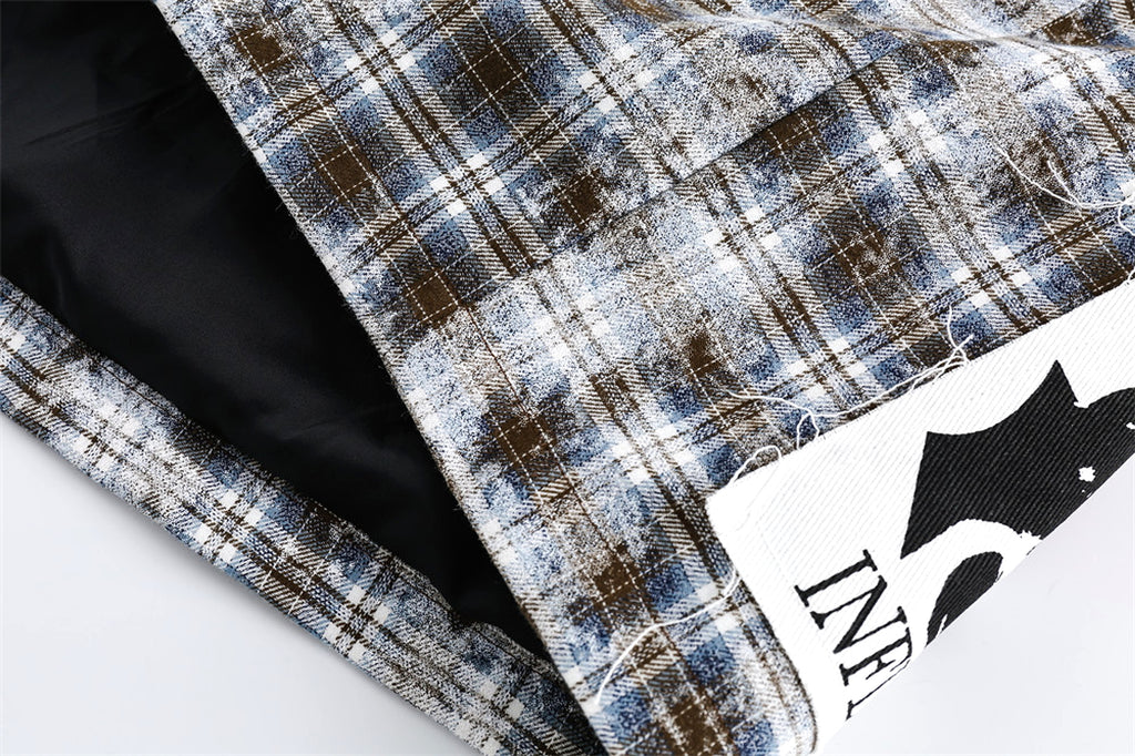 Plaid DressShirt For Women - enhanced image 14