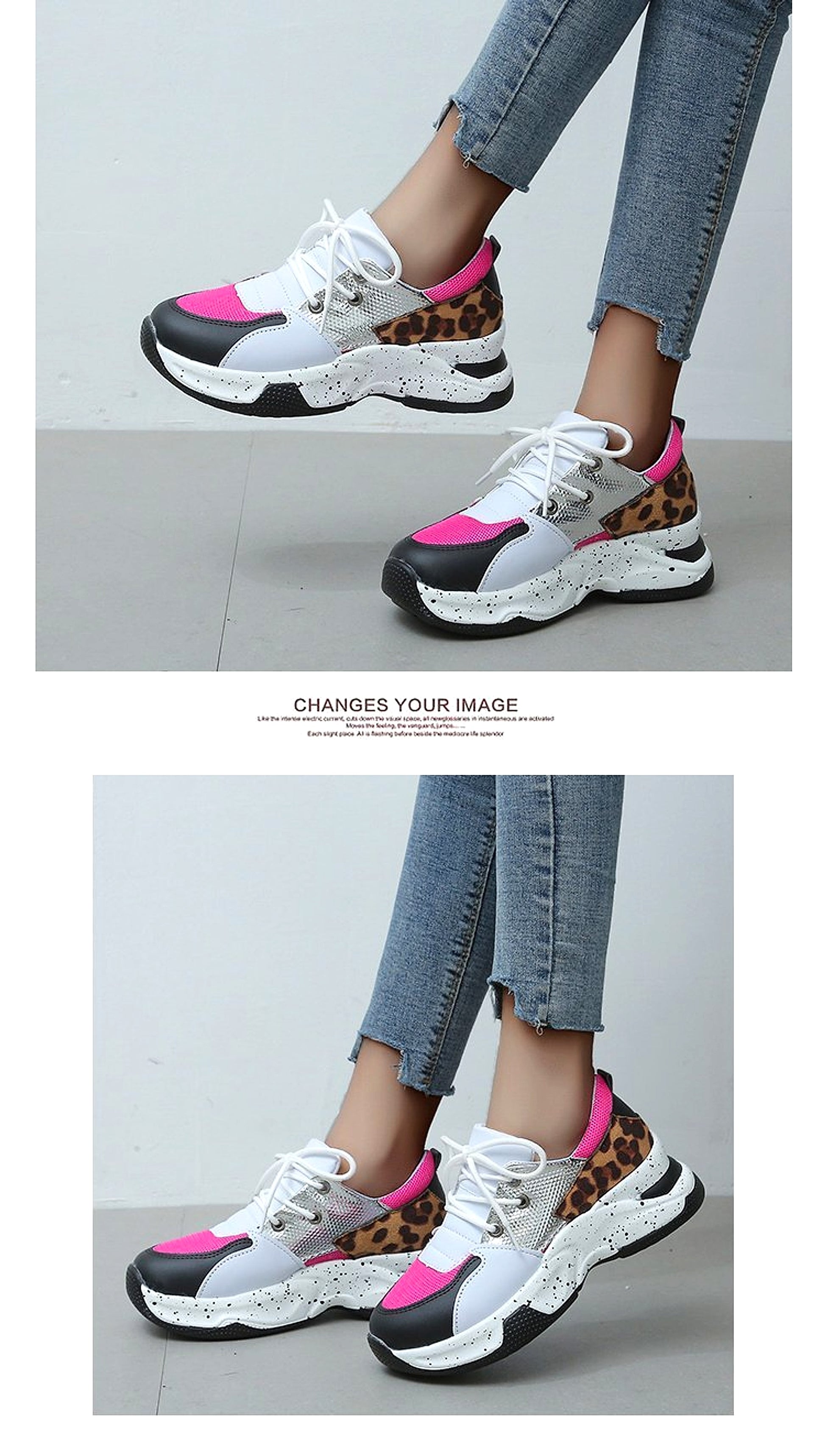 WILDWALK™ PrintRun – Leopard Print Sneakers for Women with Sporty Flair - enhanced image 14