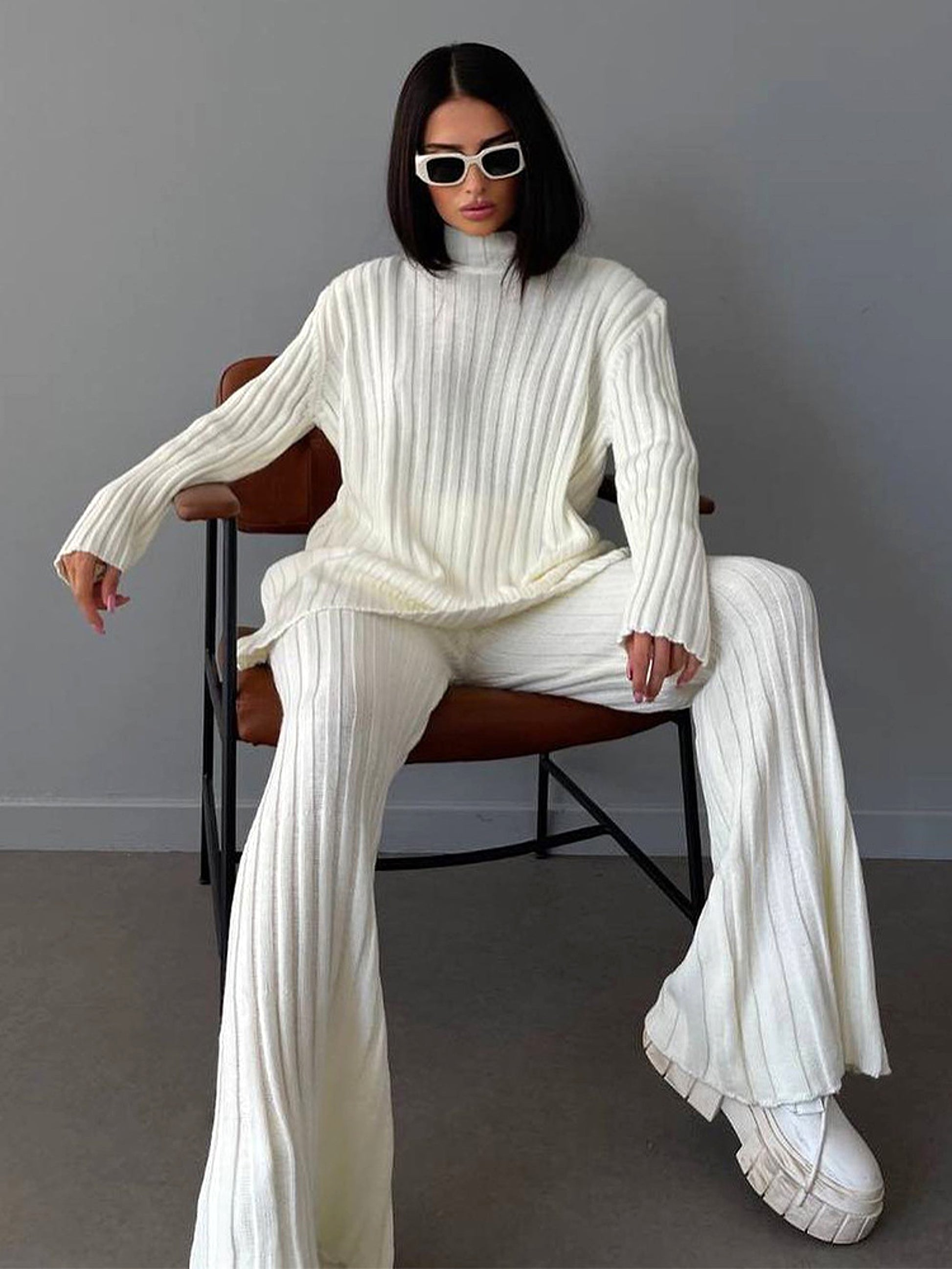 Women's Knitwear Pants Woolen (Tracksuit) - enhanced image 14