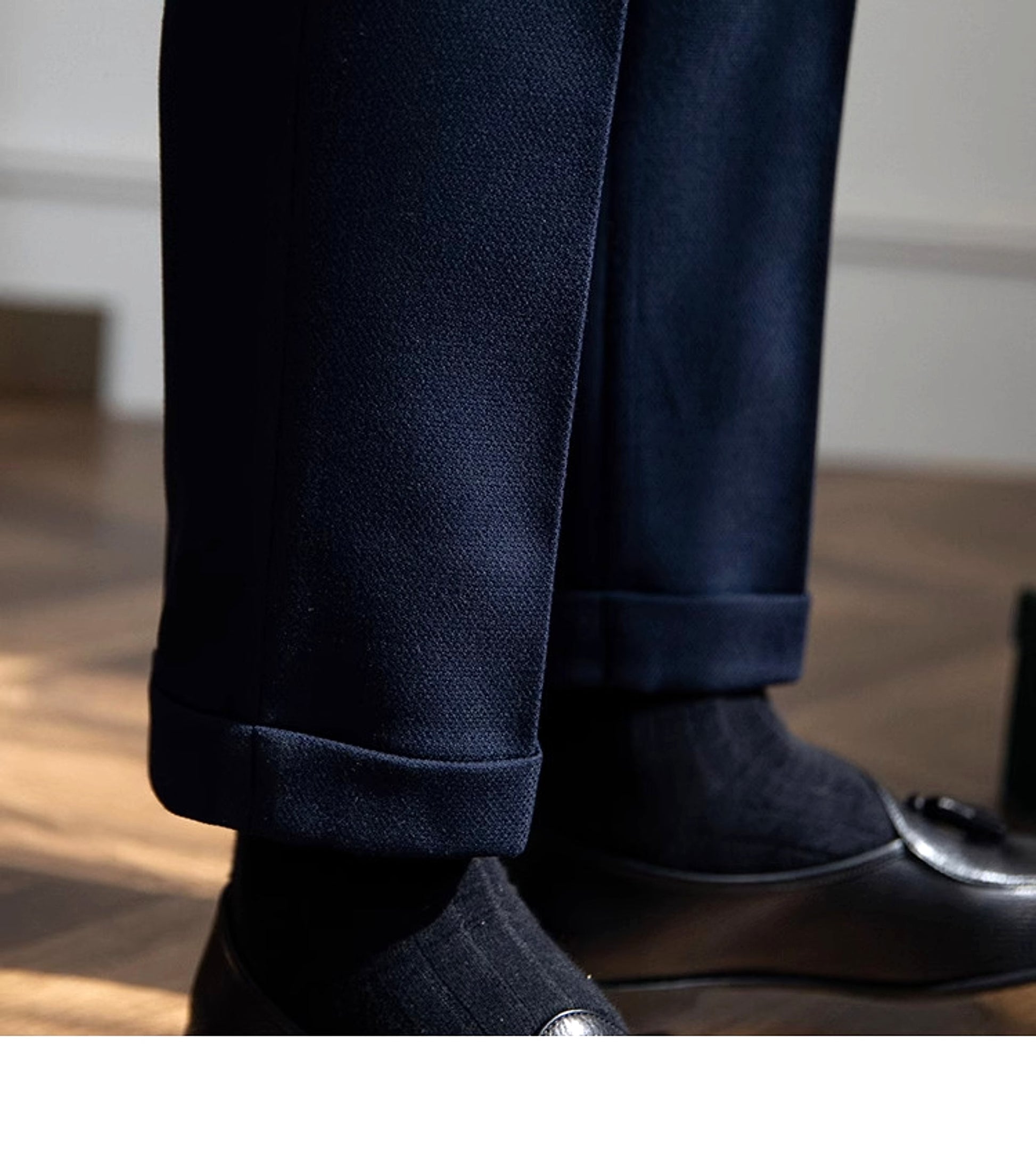 British Men Business Casual Pants - enhanced image 15