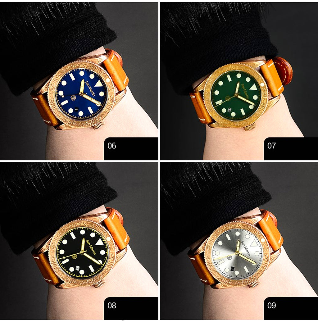 San Martin™ – Bronze Diver Automatic 200M - enhanced image 15
