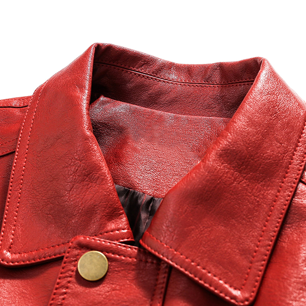 Leather Jacket Men And Women Special - enhanced image 15