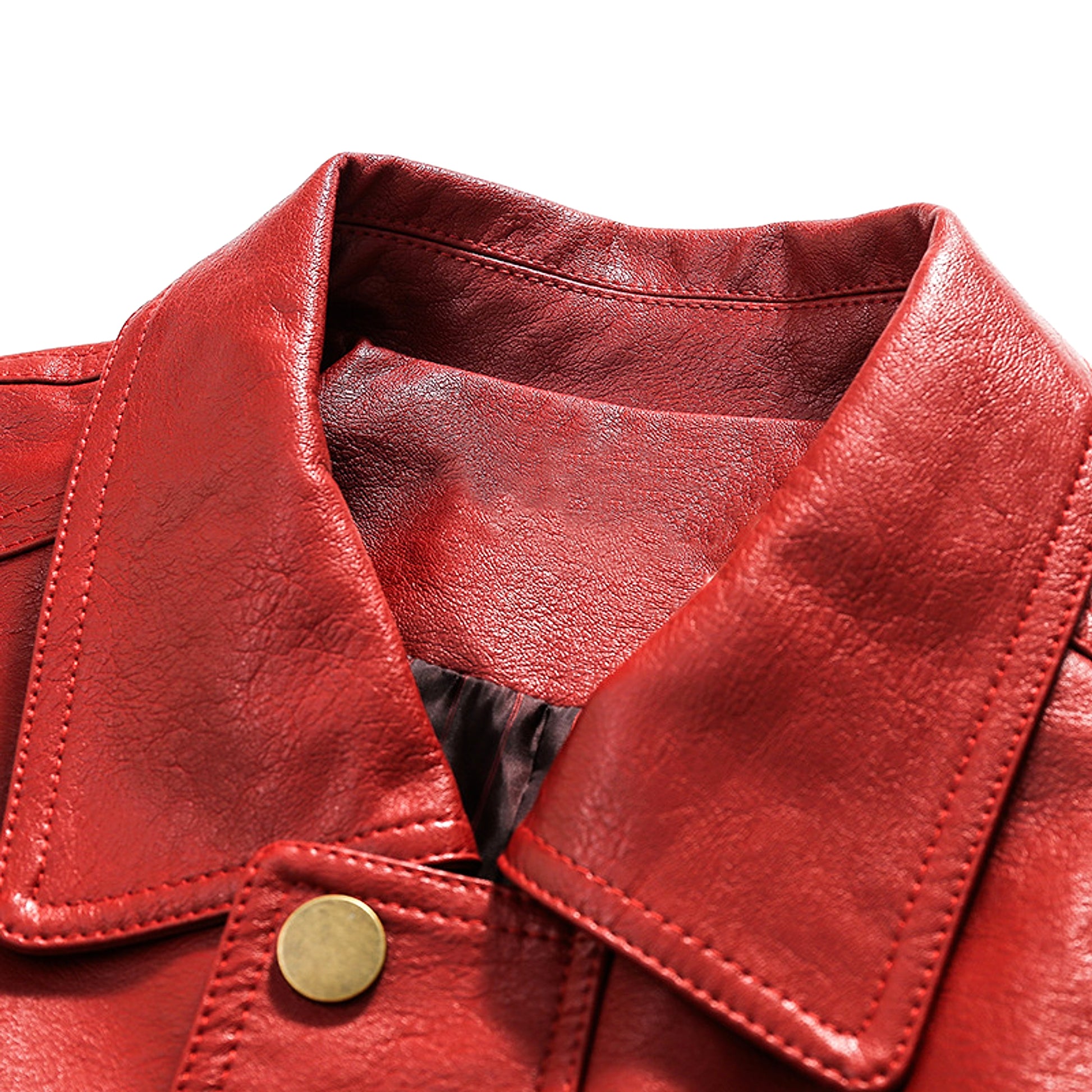 Leather Jacket Men And Women Special - enhanced image 15