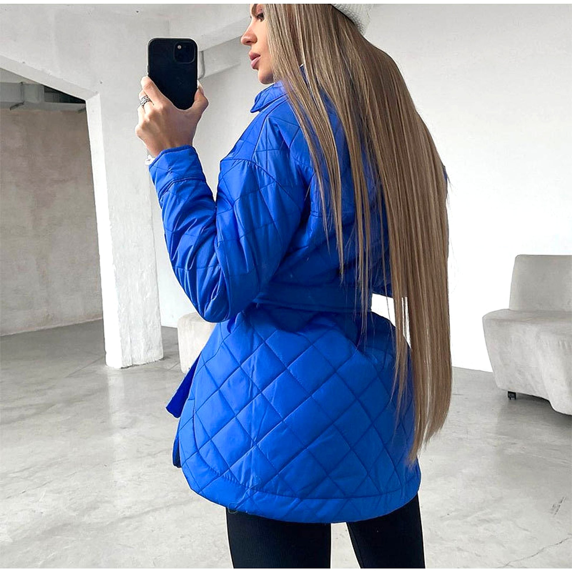 Long Breasted Lapel Cotton Jacket – 25 Edition - enhanced image 15