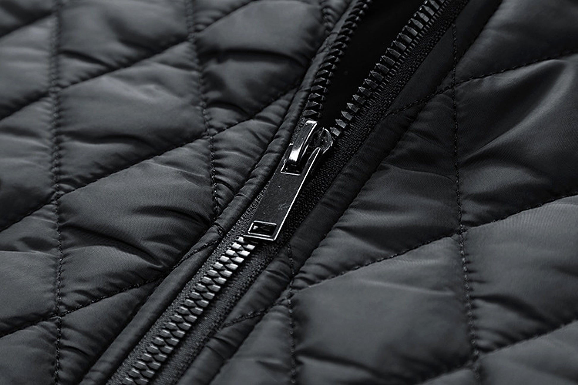 Men's Casual Jacket Quilted Cotton Removable Hood Jacket - enhanced image 15