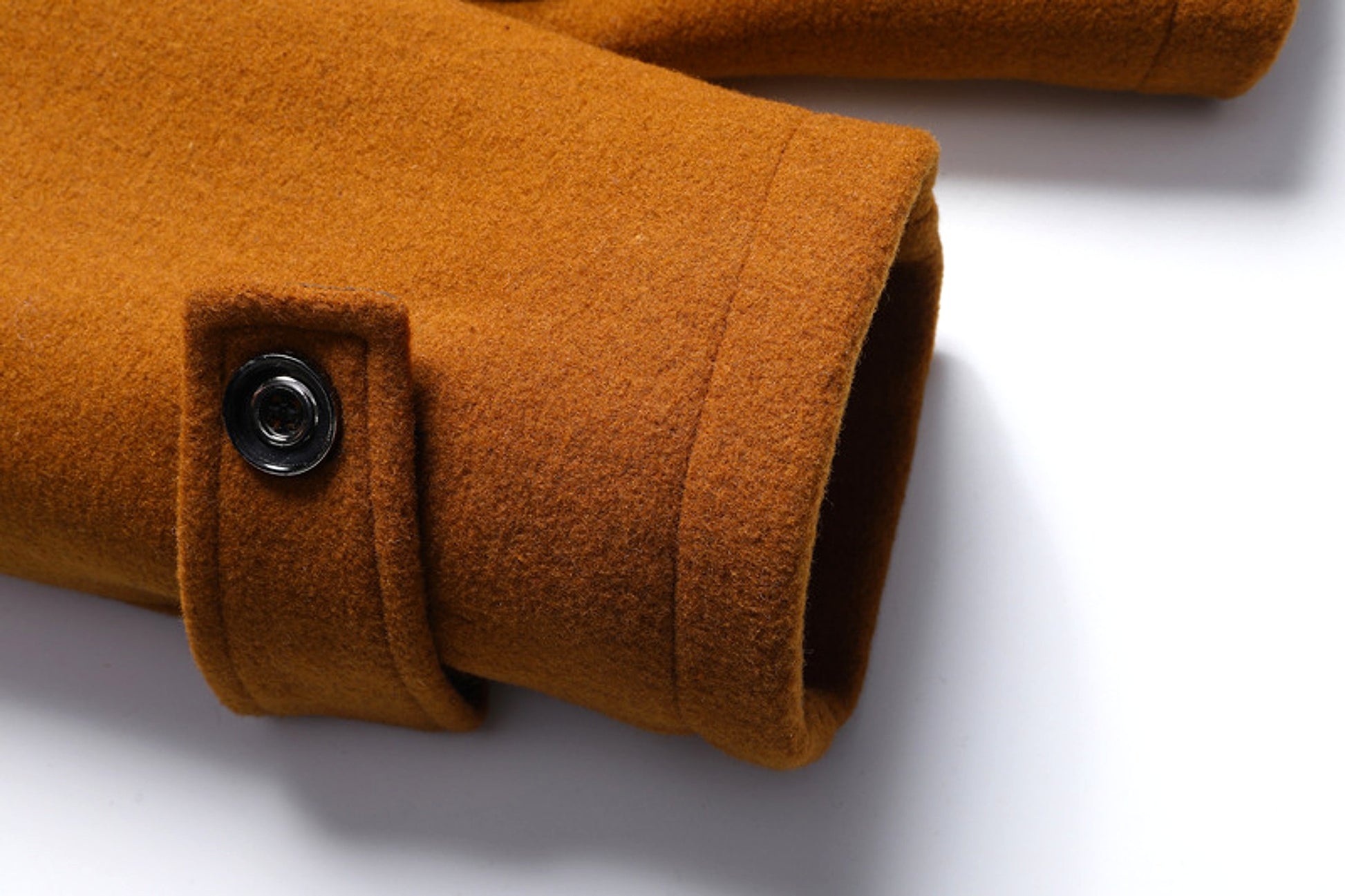 Men's Wool Woolen Thickened Overcoat Jacket - enhanced image 15