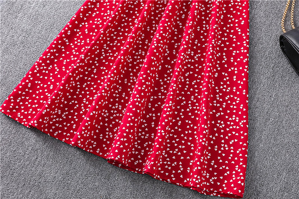 Women's Polka Dot Chiffon Loose And Versatile Dress - enhanced image 15