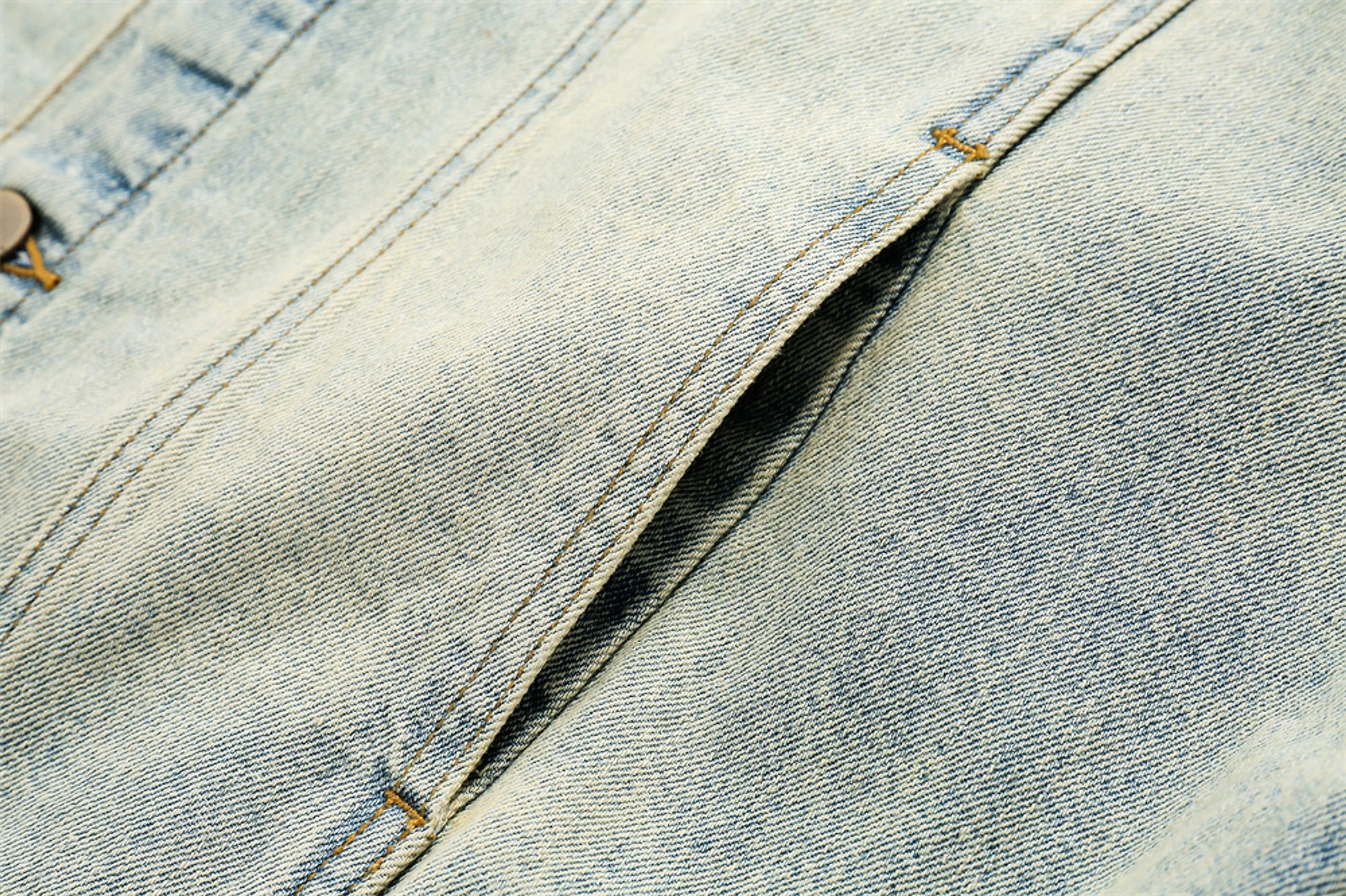 A.1  High Street Old Washing Water Denim Jacket  Women - enhanced image 16