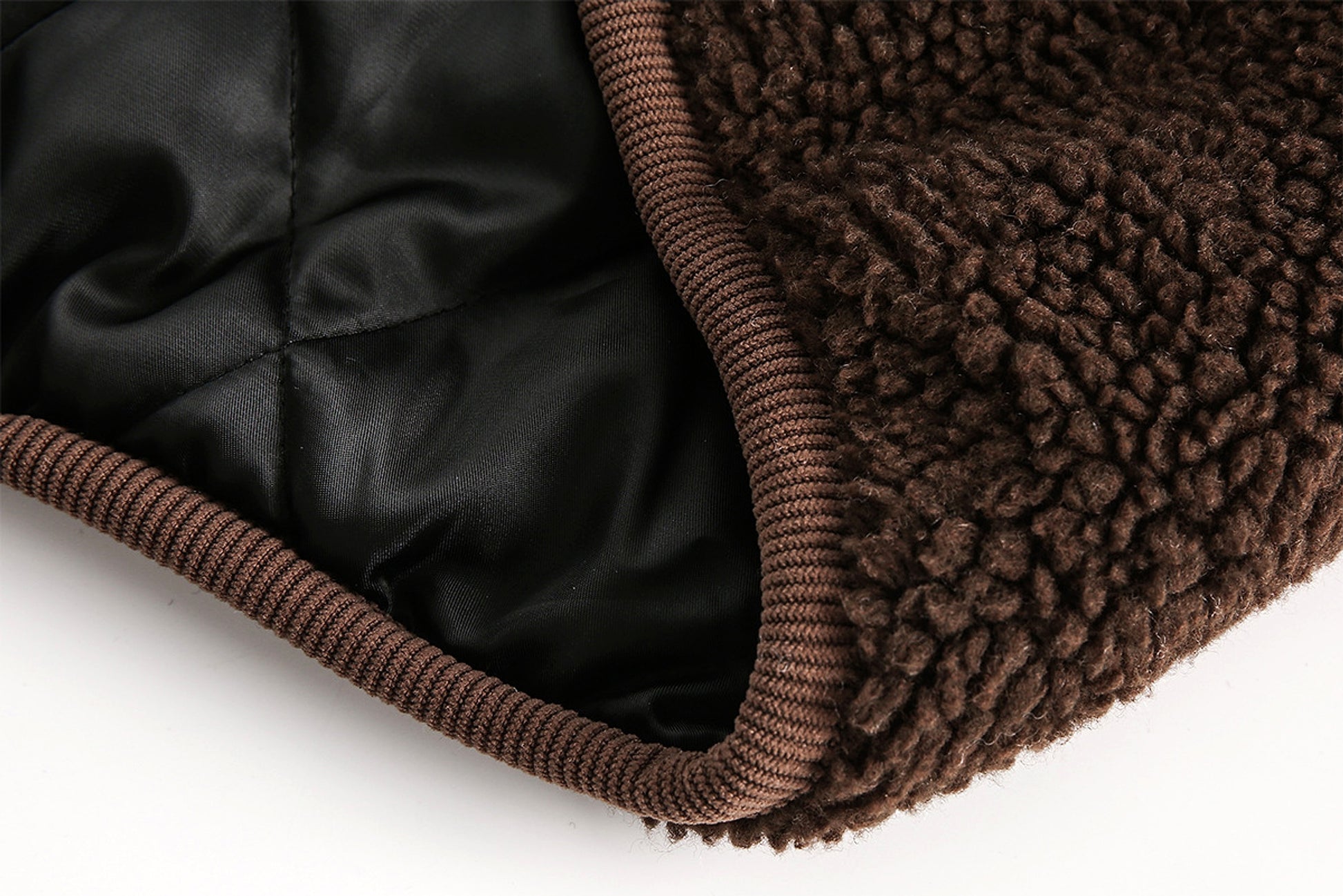 Lamb Wool Cotton Coat Thick Warm - enhanced image 16