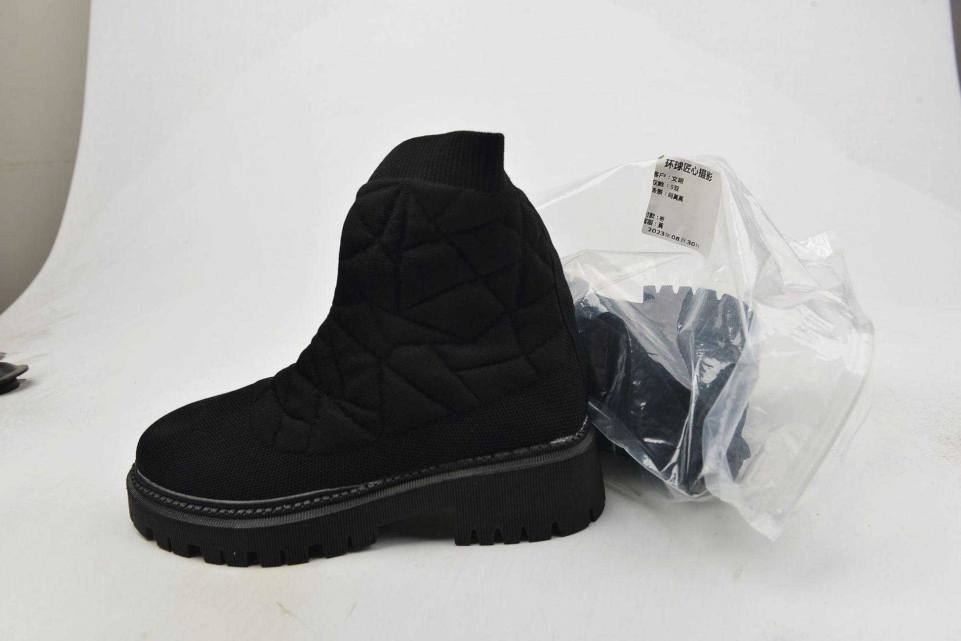 New Women's Flying Woven Sports Short Boots Women - enhanced image 16