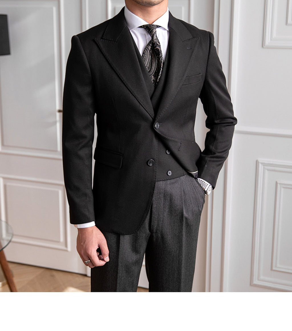 RoyalForm™ Men's Business Jacket – British Tailored Fit - enhanced image 16
