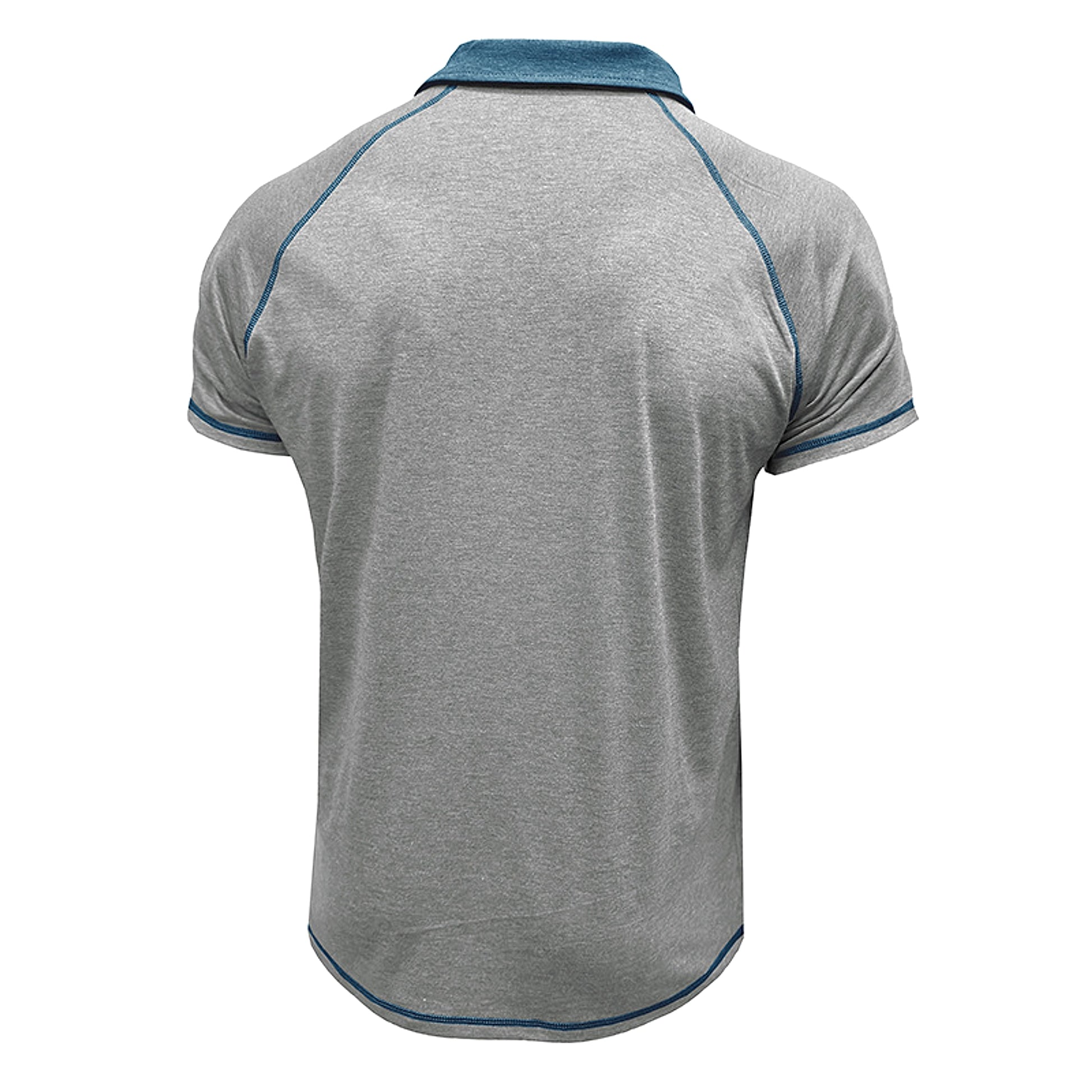 Short-sleeved Lapel T-shirt POLO Bottoming Shirt Men Clothing - enhanced image 16