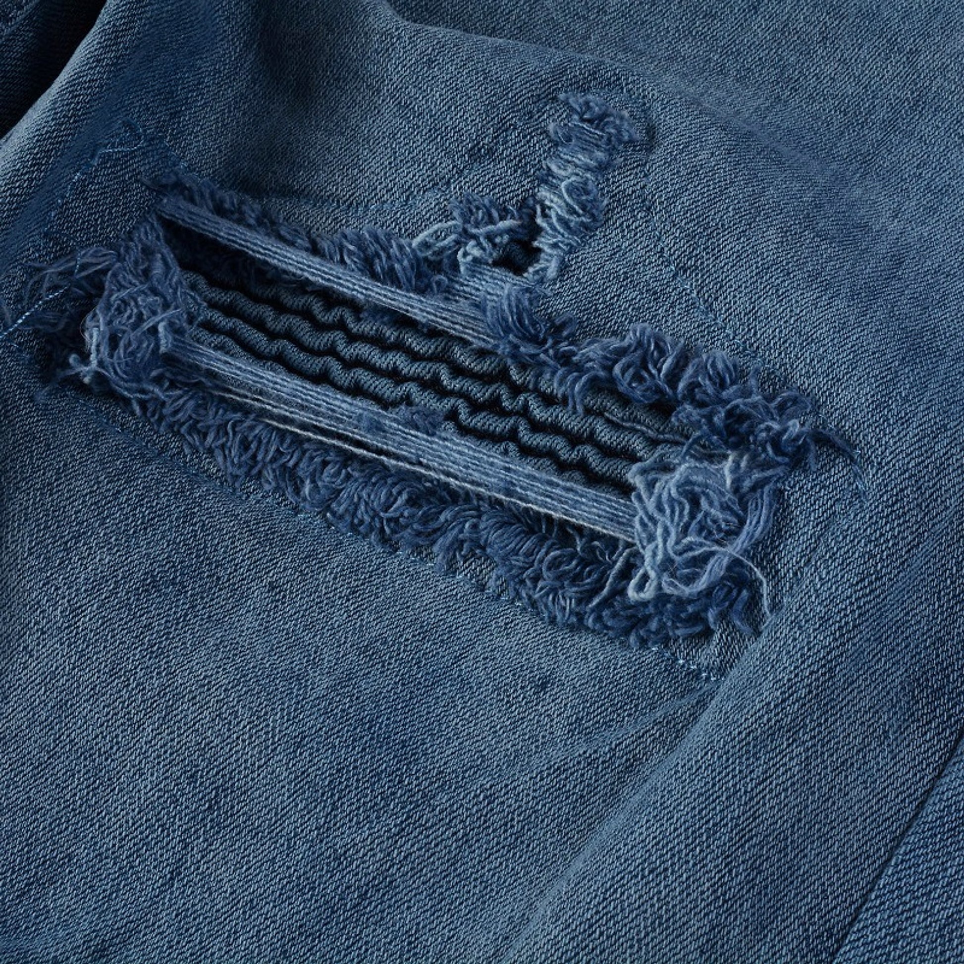 UrbanRift™ – Distressed Mid-Waist Street Jeans - enhanced image 17