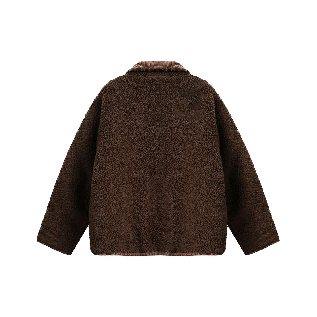 Lamb Wool Cotton Coat Thick Warm - enhanced image 17