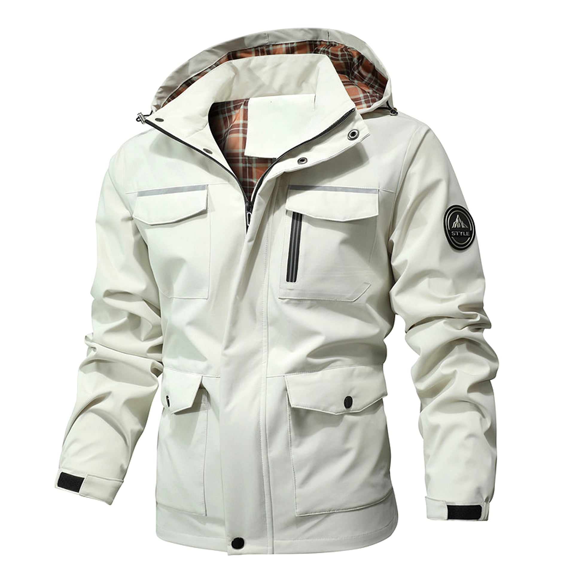 Men’s Mid-Length Hooded Trench Coat – Clean, Smart, Reliable - enhanced image 17
