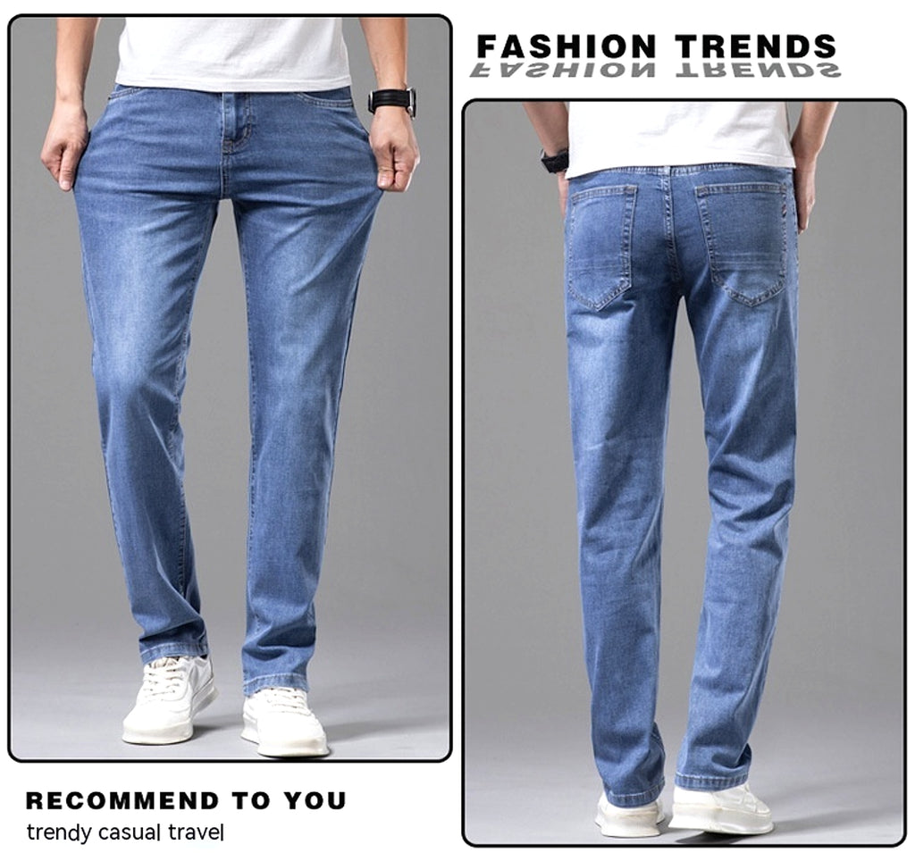 Men's Fashion Loose Casual Long Pants (Jeans & Pants) - enhanced image 17