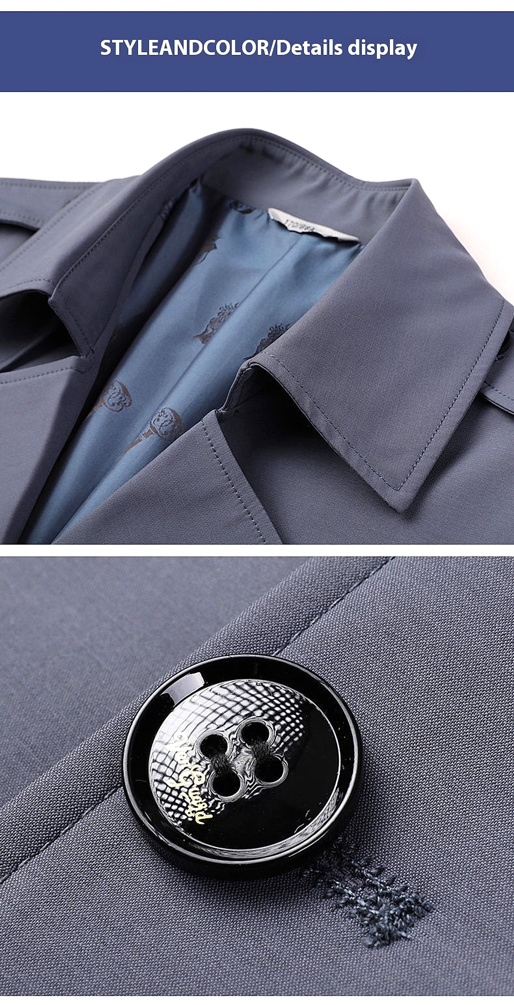 UrbanLayer™ – Mid-Length Trench Coat for Men - enhanced image 17