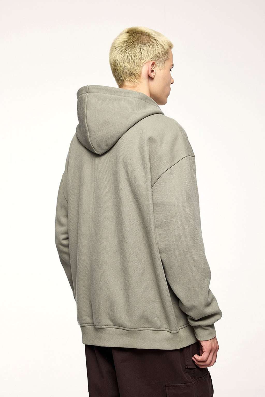 New Chinese Style Buckle Fleece Zipper Hooded Sweater - enhanced image 17