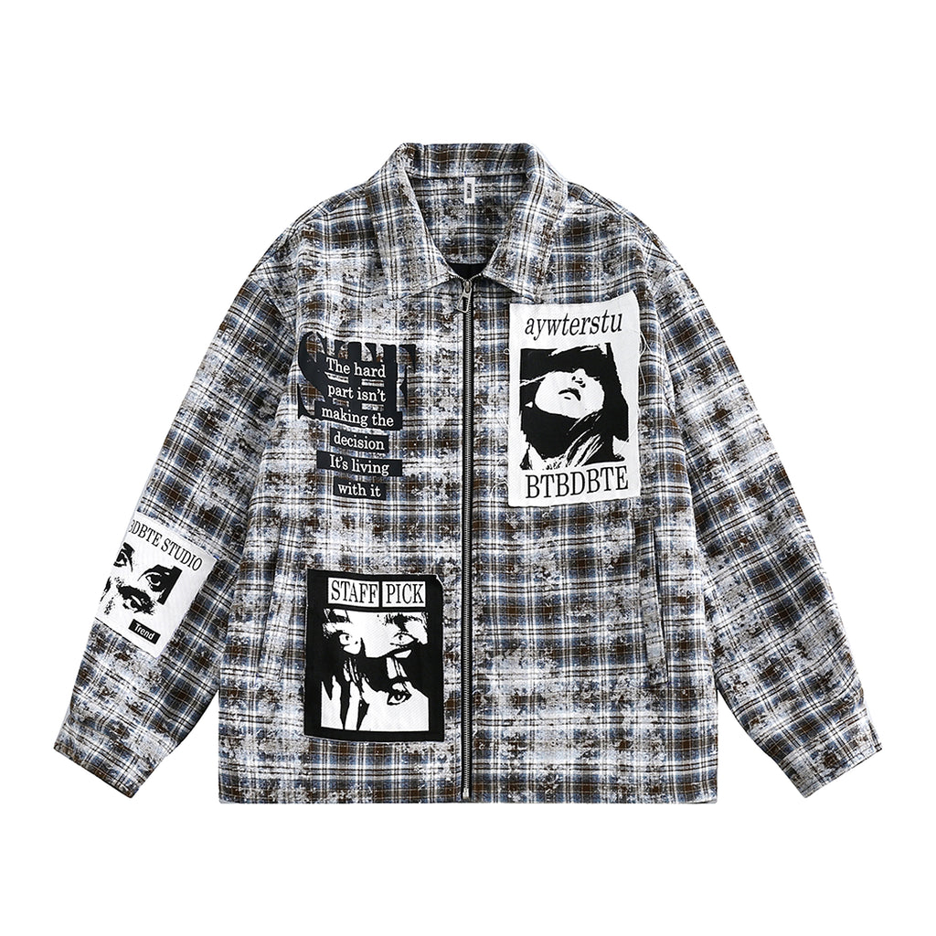 Plaid DressShirt For Women - enhanced image 17