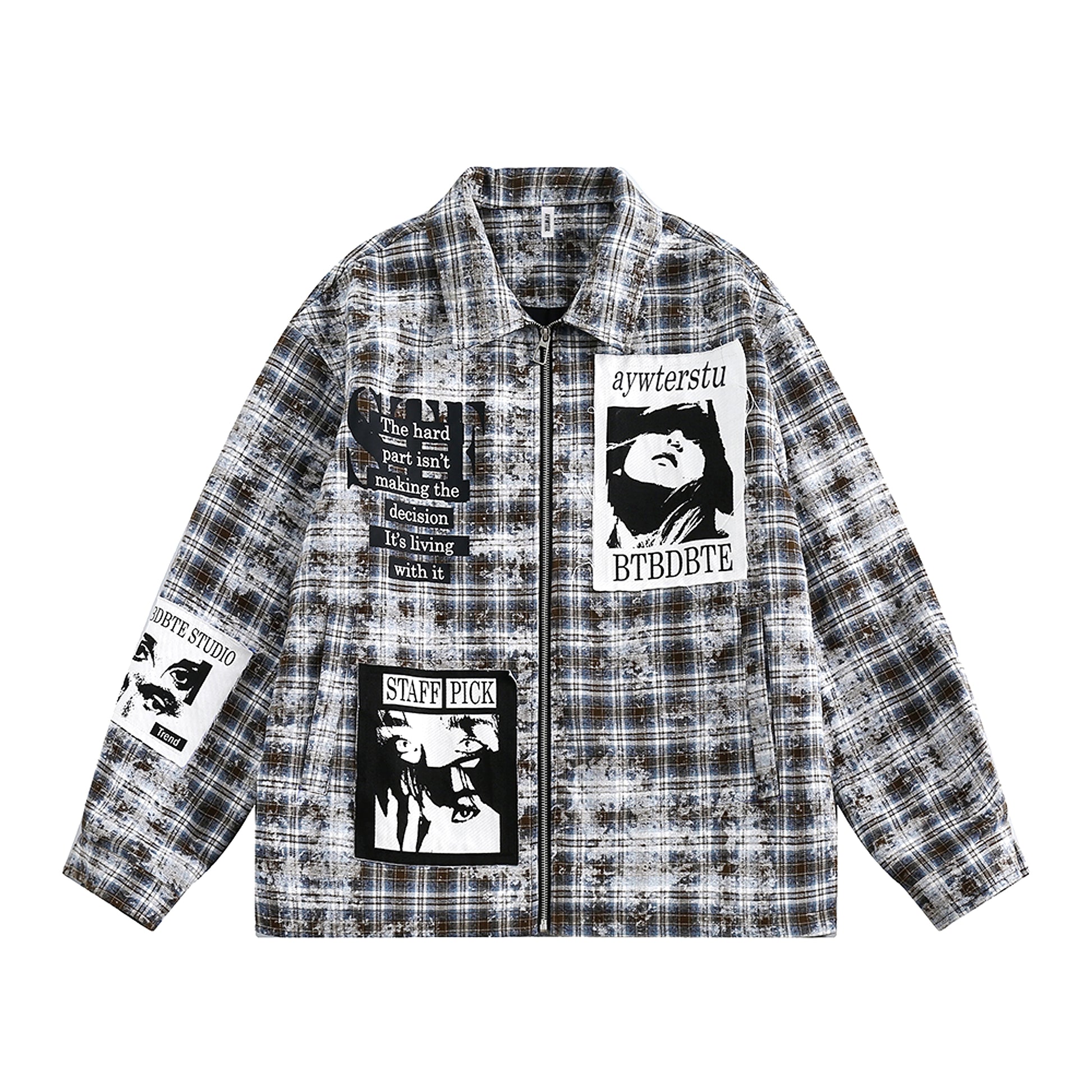 Plaid DressShirt For Women - enhanced image 17