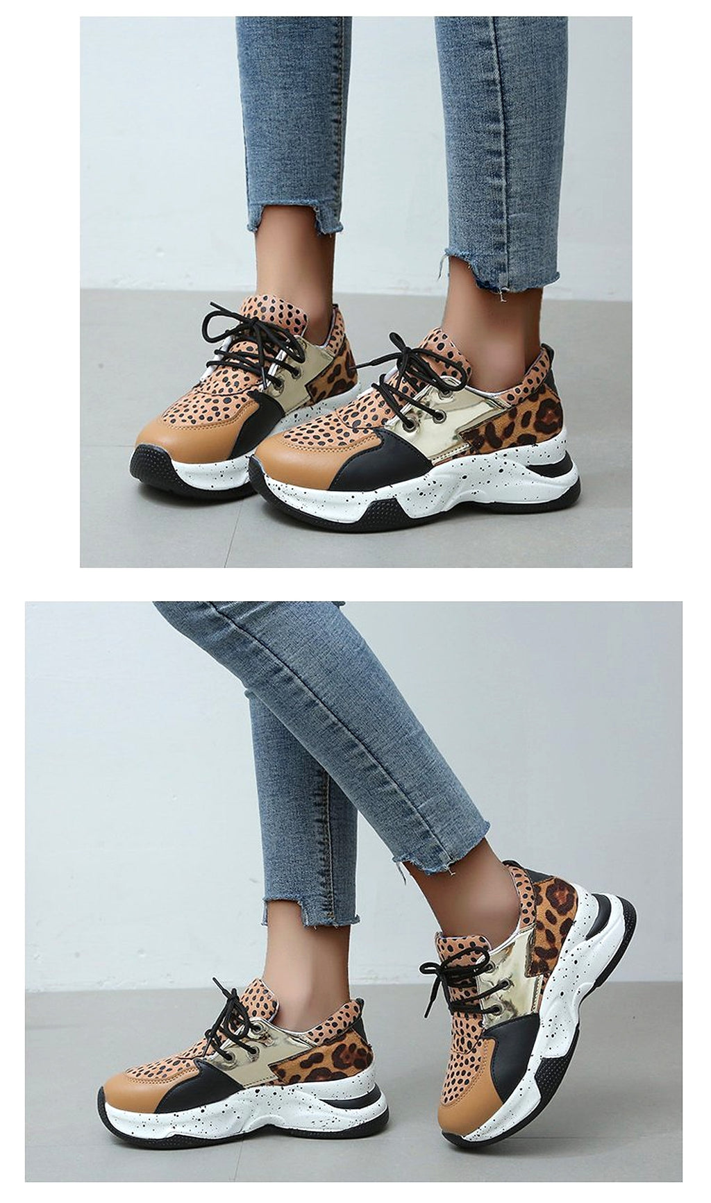 WILDWALK™ PrintRun – Leopard Print Sneakers for Women with Sporty Flair - enhanced image 17