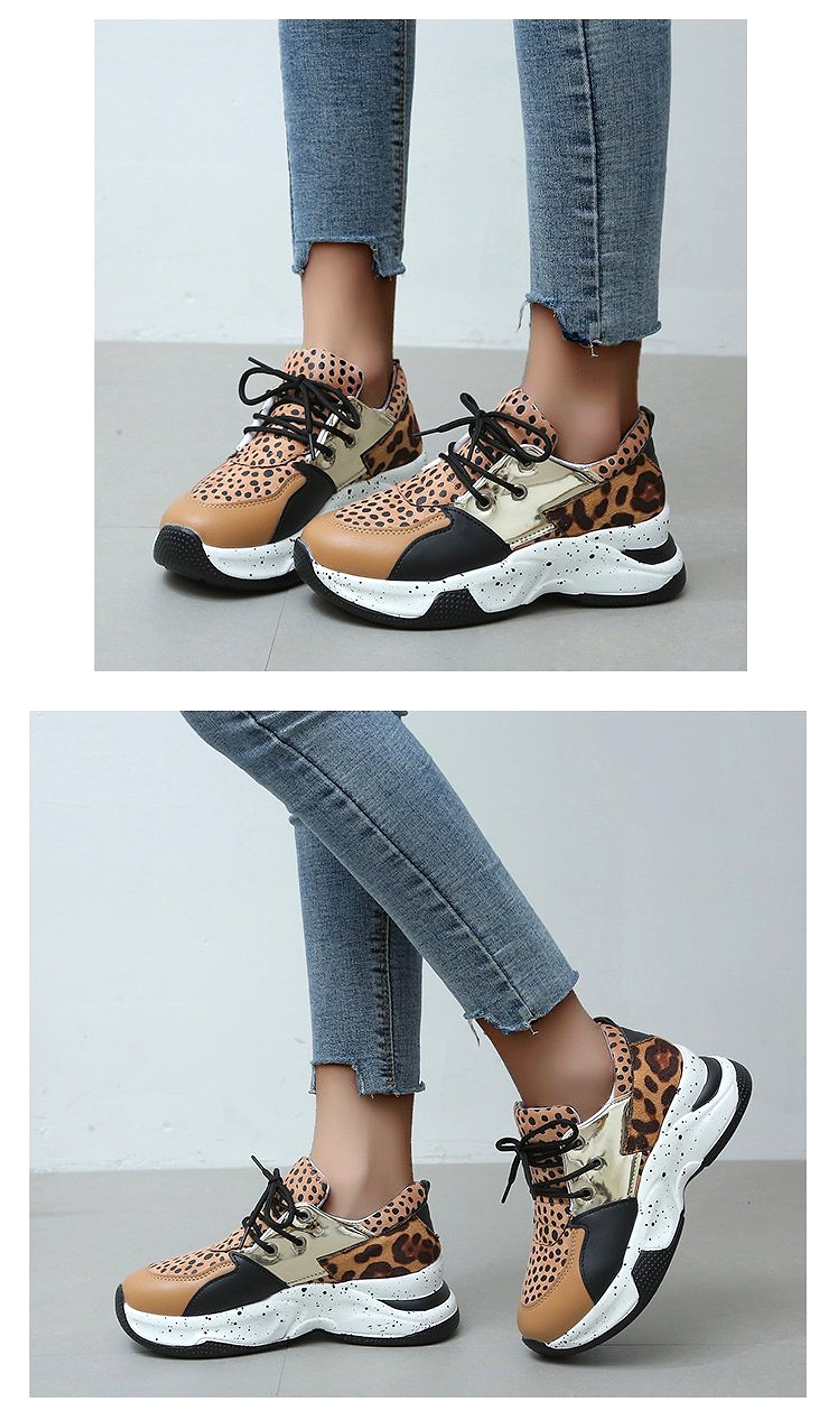WILDWALK™ PrintRun – Leopard Print Sneakers for Women with Sporty Flair - enhanced image 17