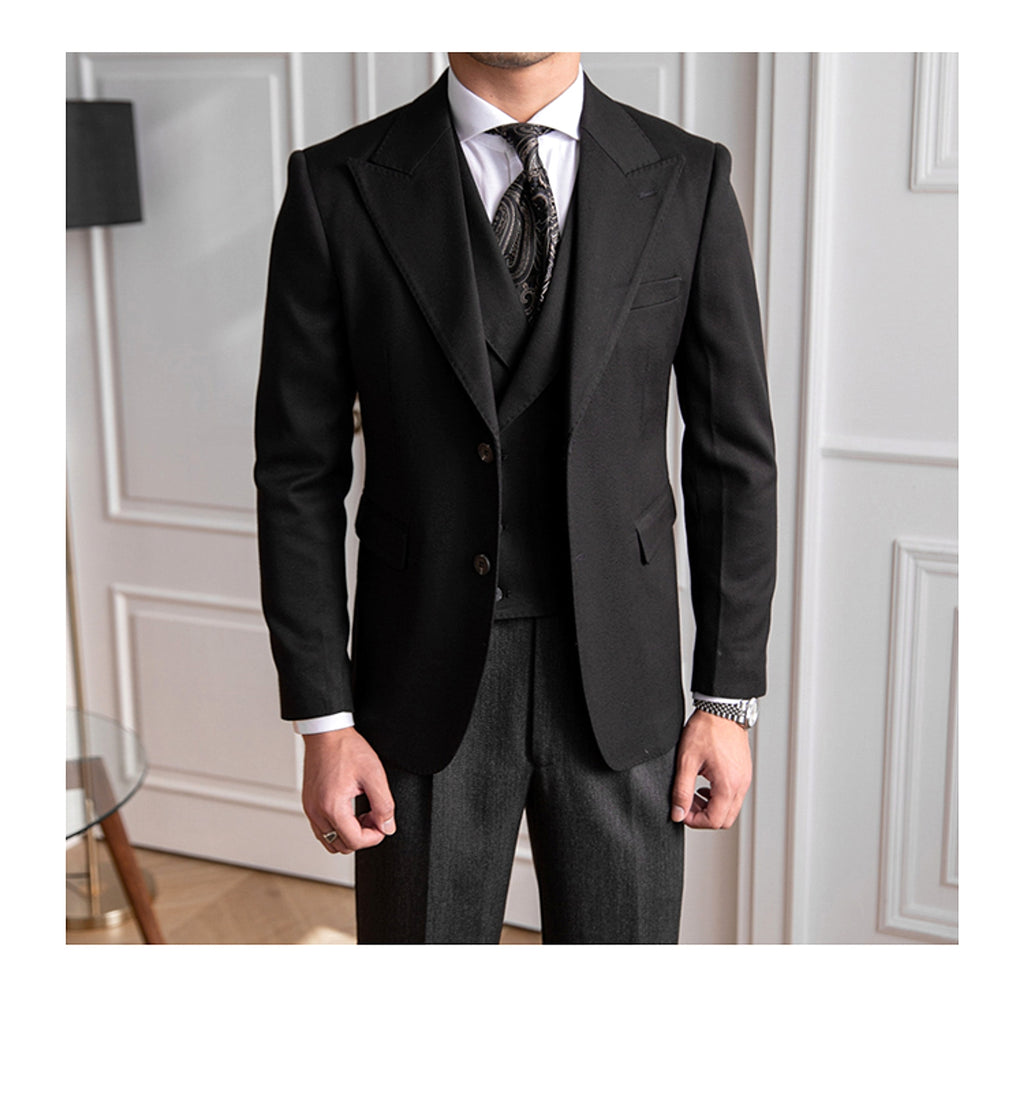 RoyalForm™ Men's Business Jacket – British Tailored Fit - enhanced image 18