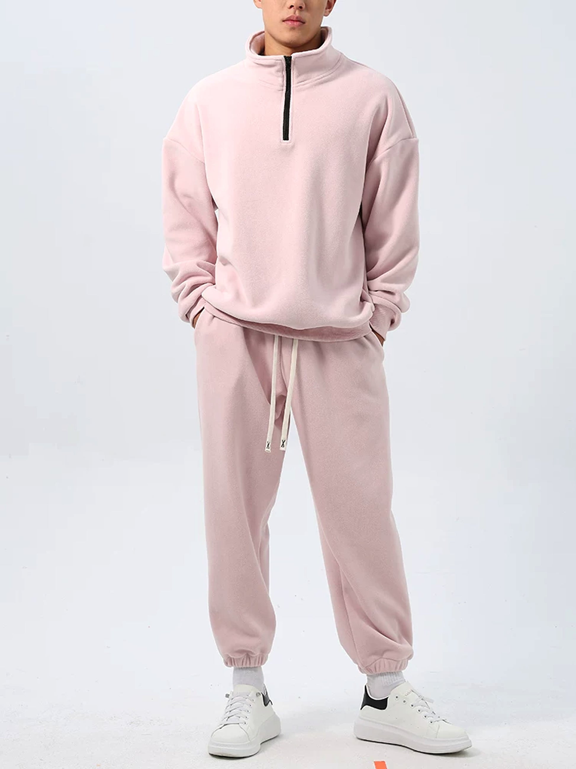 Men's Fleece Tracksuit – Wide Fit, Ultimate Comfort - enhanced image 18