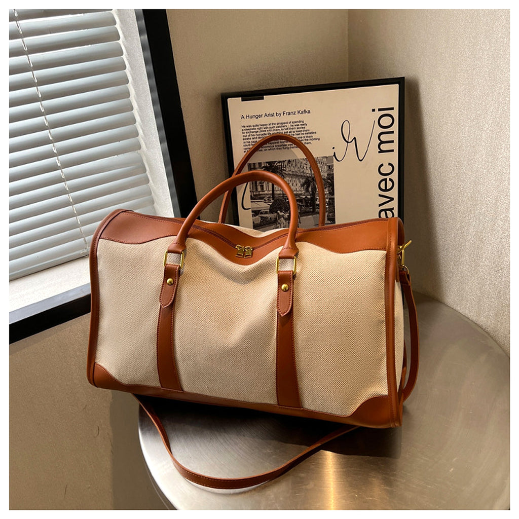 Voyagera™ – Canvas Travel Tote Bag (Large Capacity) - enhanced image 18