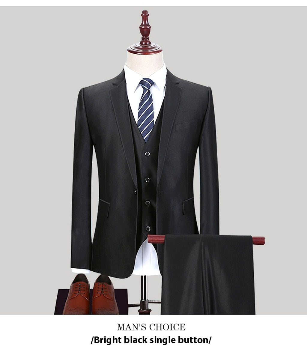 Veridien™ – Korean Slim Fit 3-Piece Suit - enhanced image 19