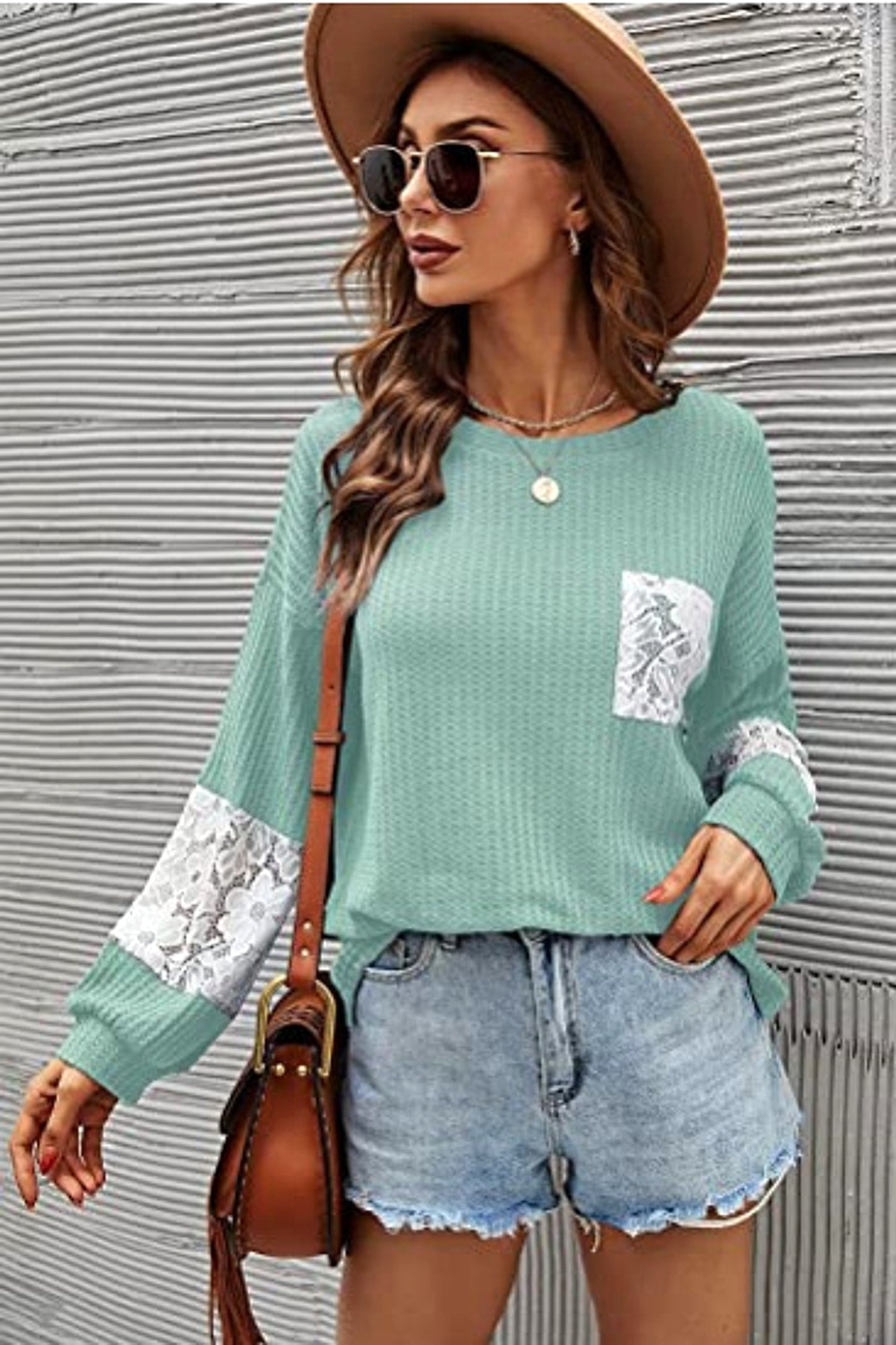 Lace Casual Women's Loose Patchwork Easy Matching Knitwear Women Sweater - enhanced image 19