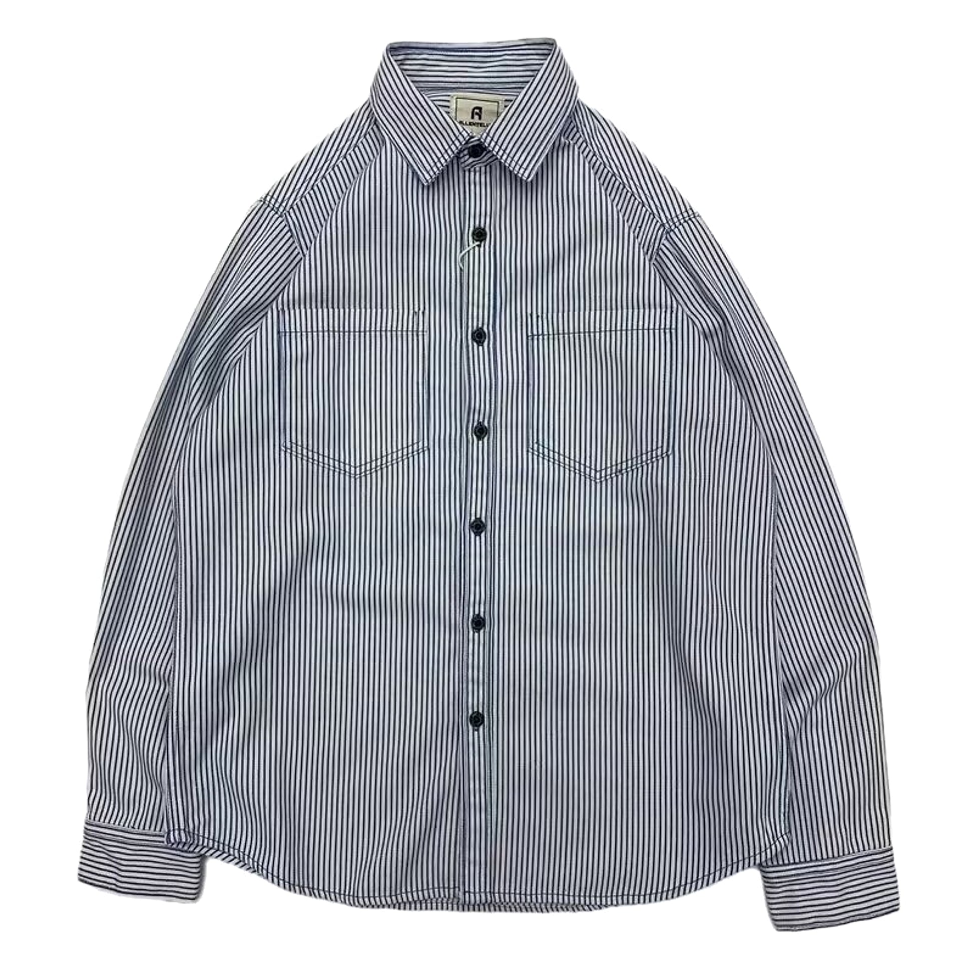 Letter Long Sleeve Loose Boys Summer Trendy All-match Casual DressShirt - enhanced image 19