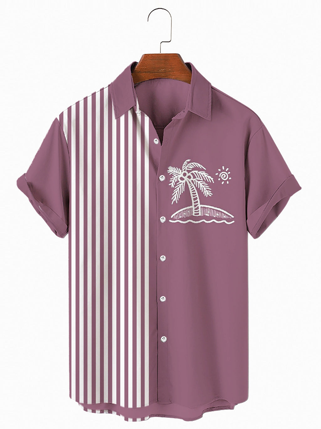 Men's Miami Vice Hawaiian DressShirt - enhanced image 19