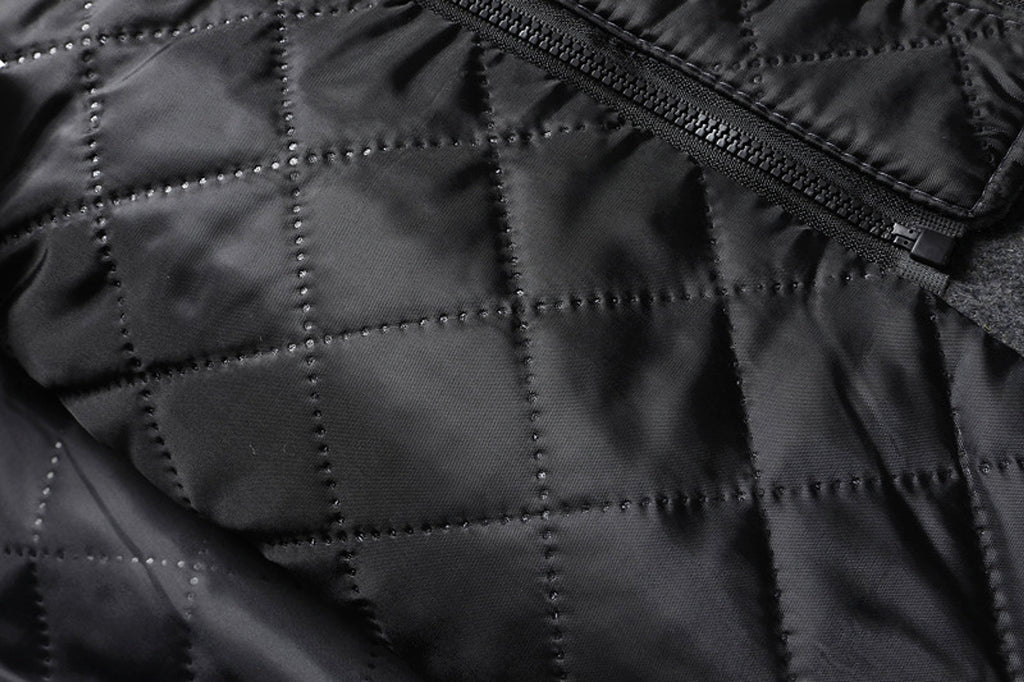 Men's Wool Woolen Thickened Overcoat Jacket - enhanced image 19