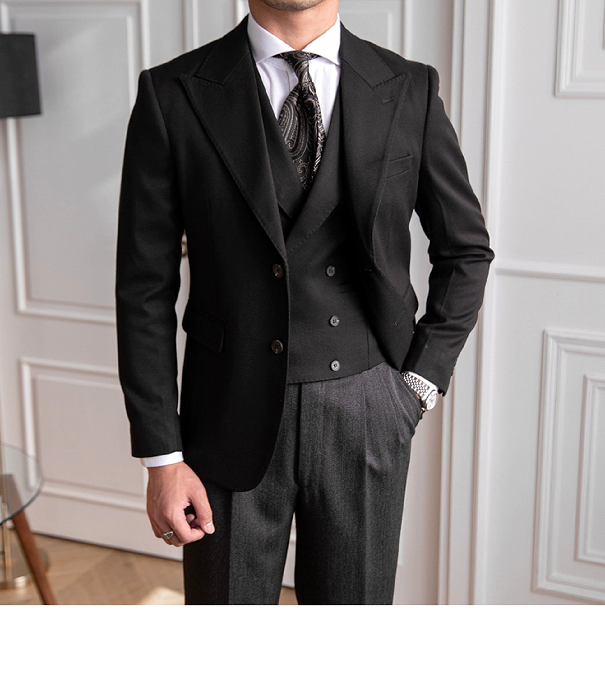RoyalForm™ Men's Business Jacket – British Tailored Fit - enhanced image 19
