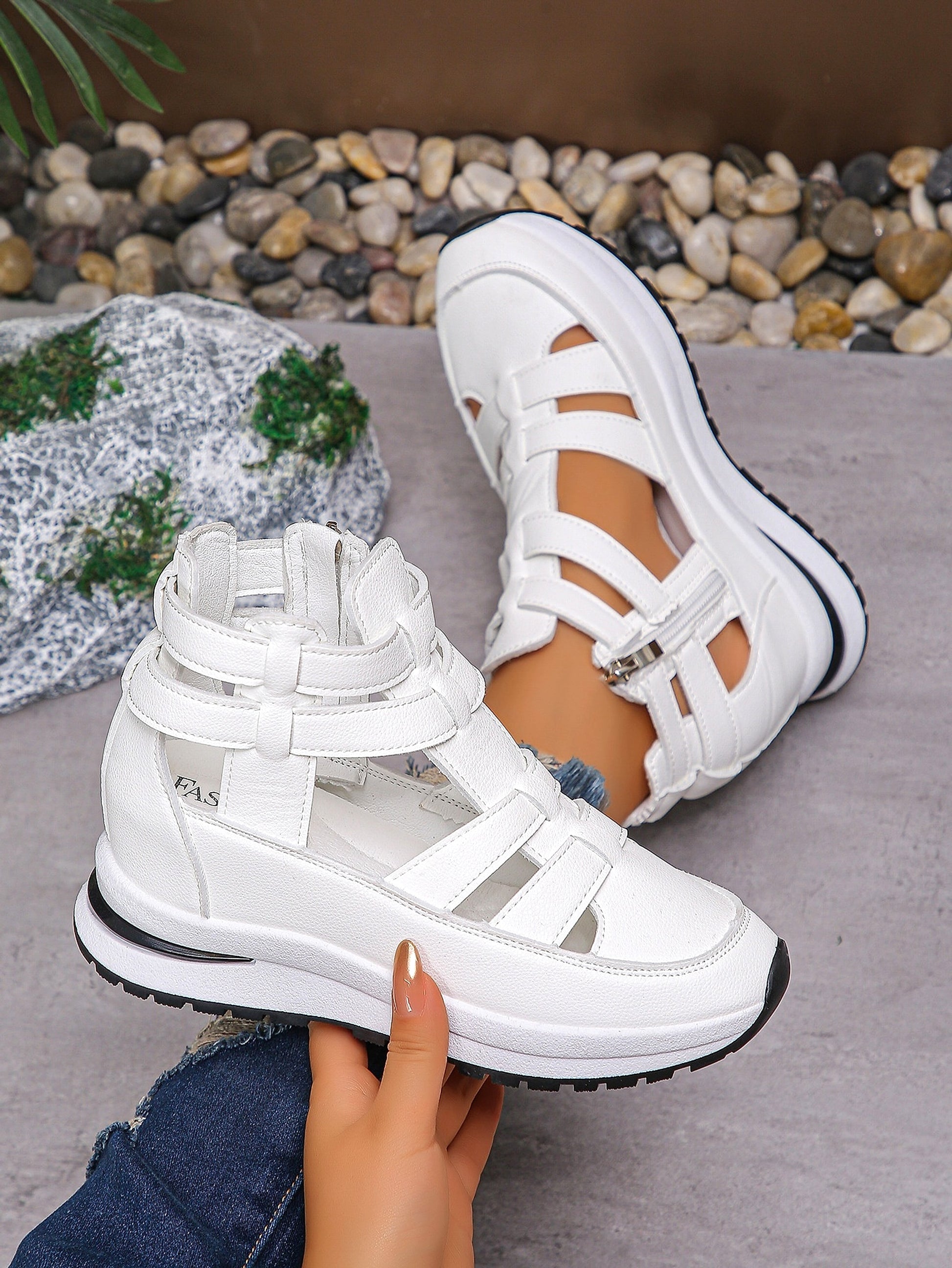 ALLFASHION™ – AirWave Velcro Platform Sandals - enhanced image 19