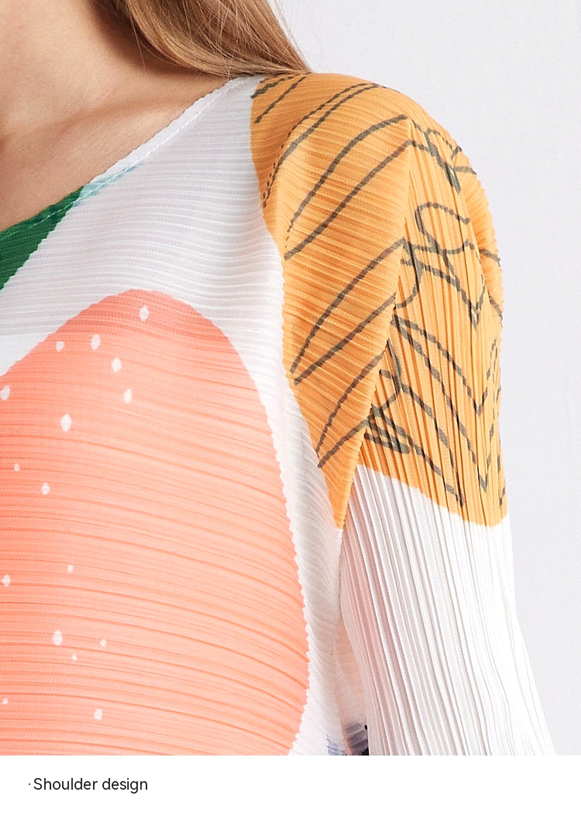 Women's Printed Niche Comfortable Pleated Fashion Dress - enhanced image 19