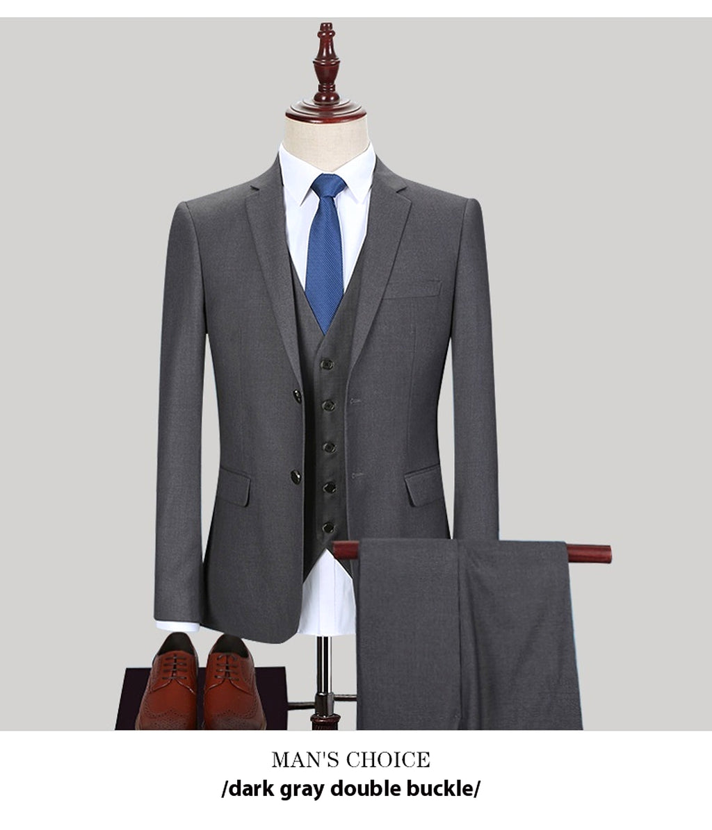 Veridien™ – Korean Slim Fit 3-Piece Suit - enhanced image 20