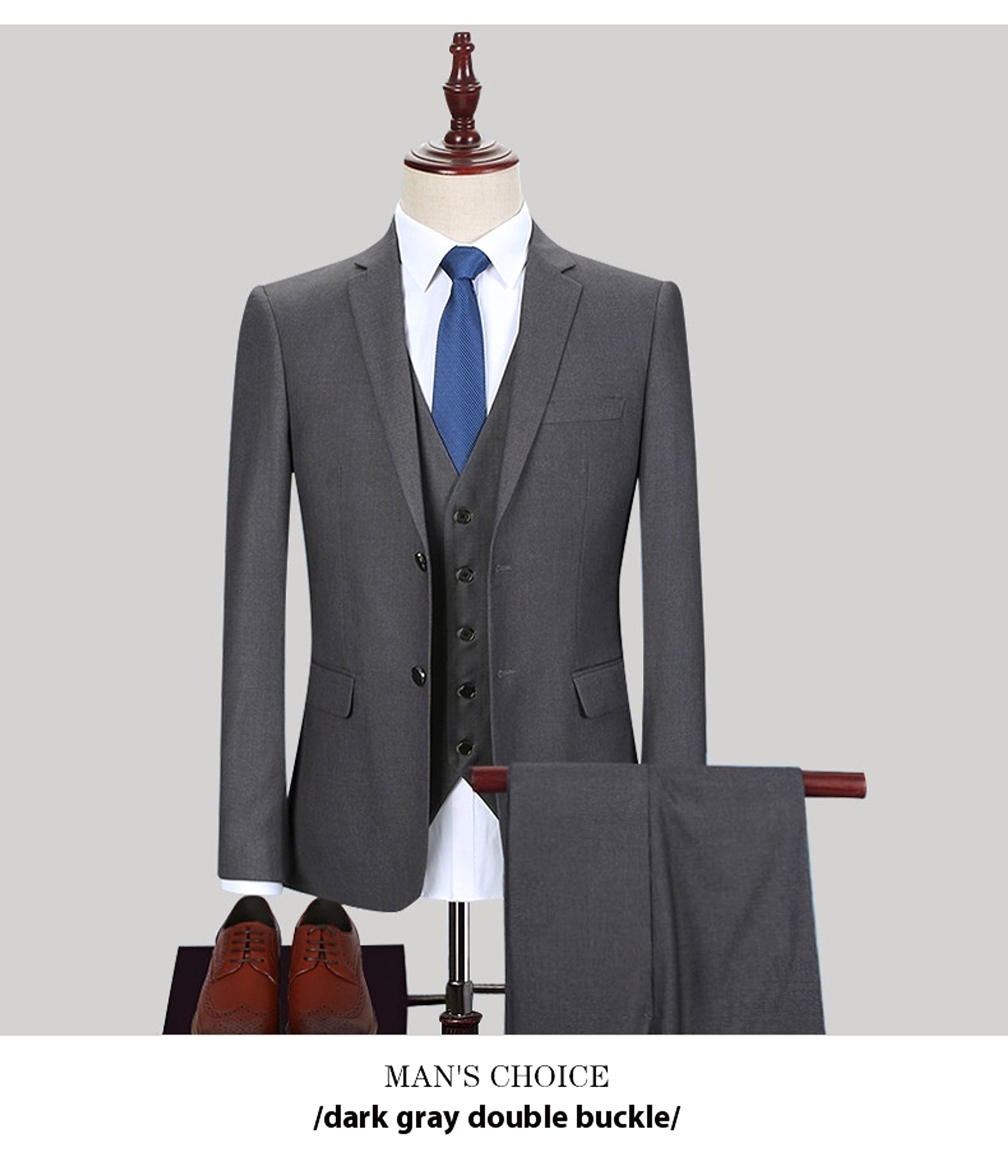 Veridien™ – Korean Slim Fit 3-Piece Suit - enhanced image 20