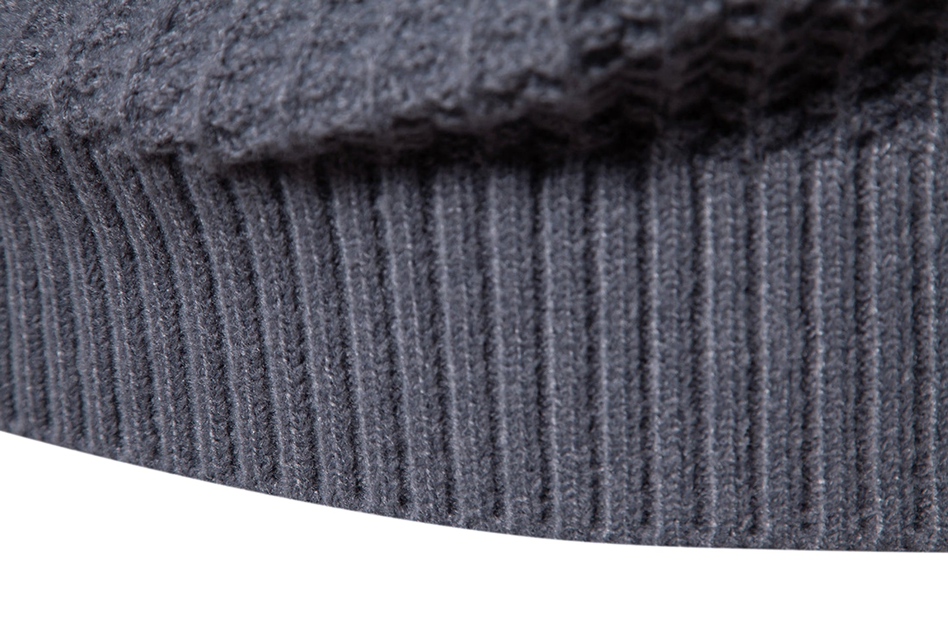 Men's Casual Loose Solid Color Round Neck Sweater - enhanced image 20