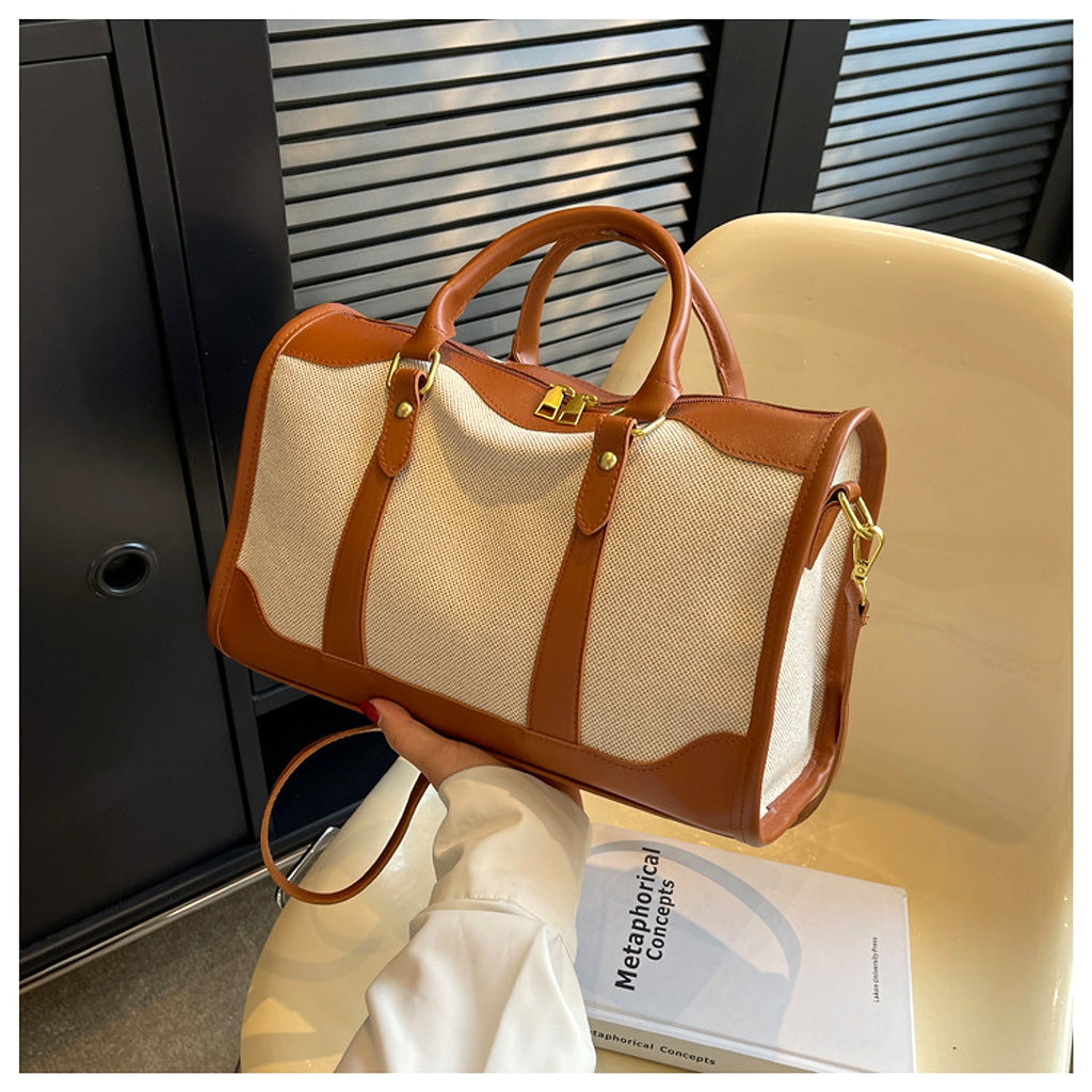 Voyagera™ – Canvas Travel Tote Bag (Large Capacity) - enhanced image 20