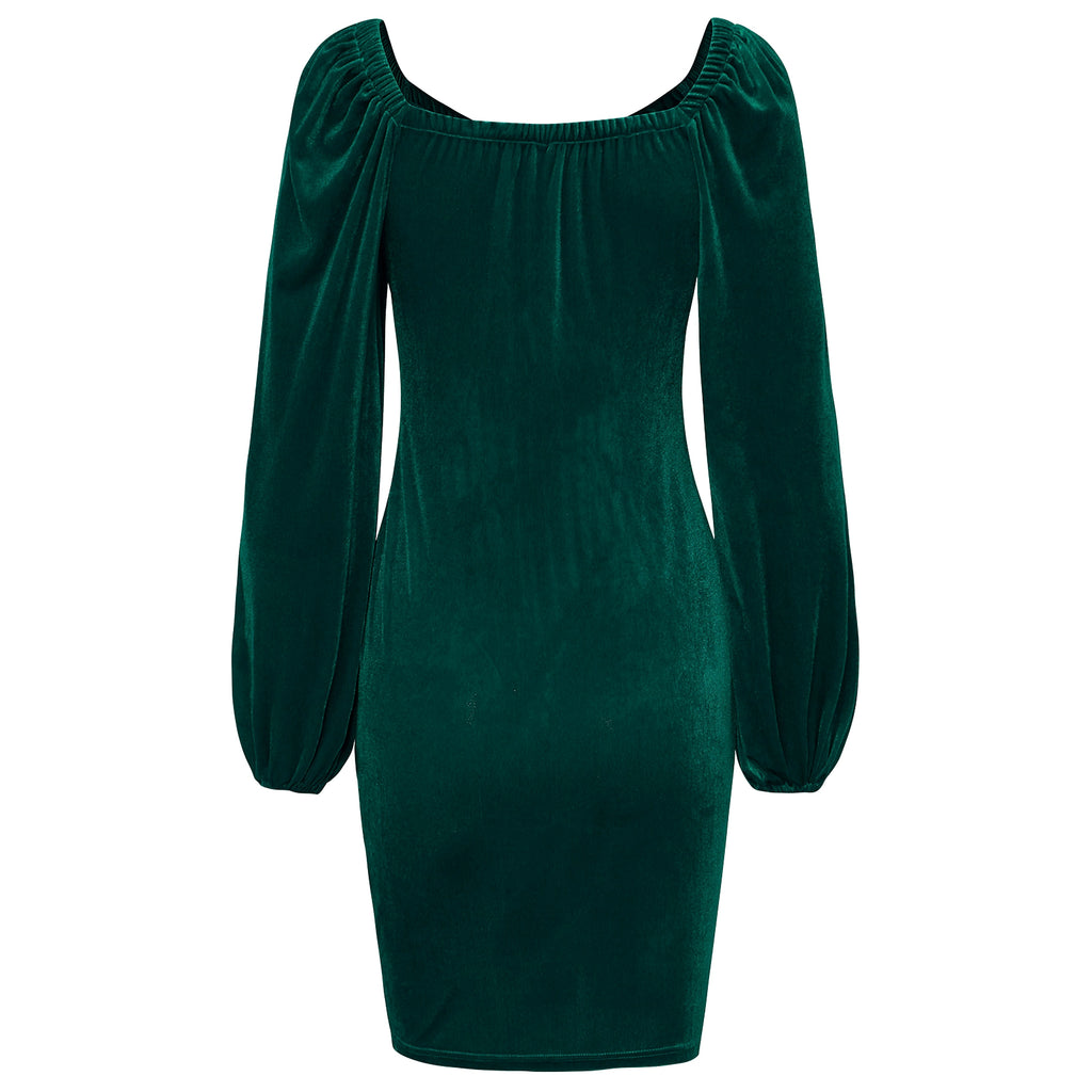 Women's Clothing Square Collar Dress - enhanced image 20