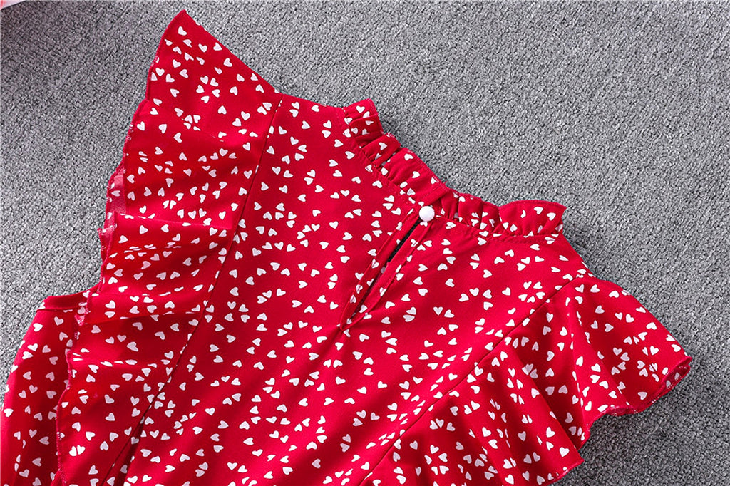 Women's Polka Dot Chiffon Loose And Versatile Dress - enhanced image 20